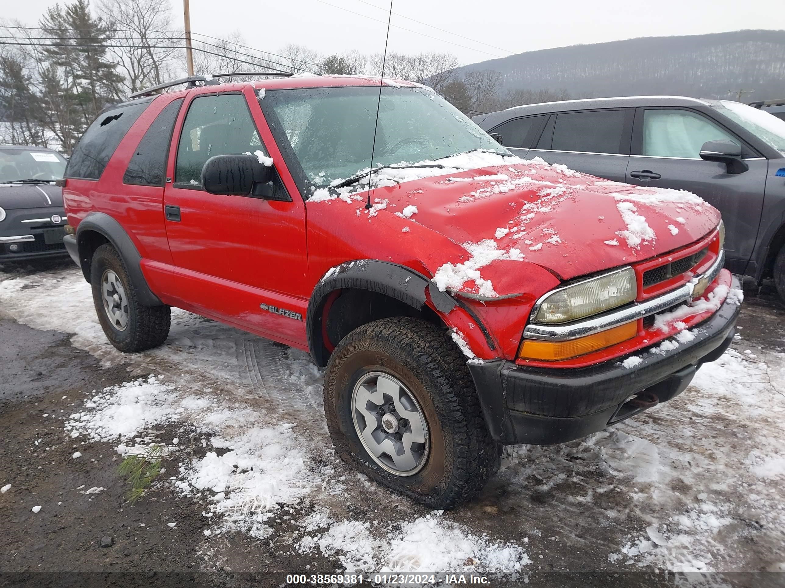 CHEVROLET BLAZER 2001 1gnct18w61k131434