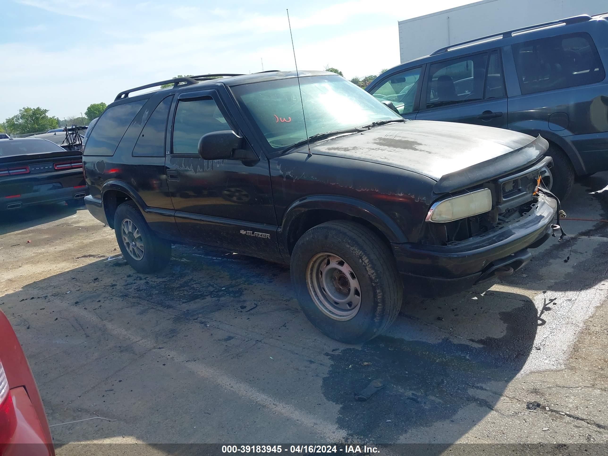 CHEVROLET BLAZER 2002 1gnct18w82k216583