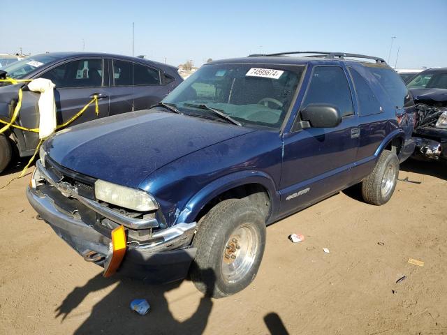 CHEVROLET BLAZER 2001 1gnct18w91k189599