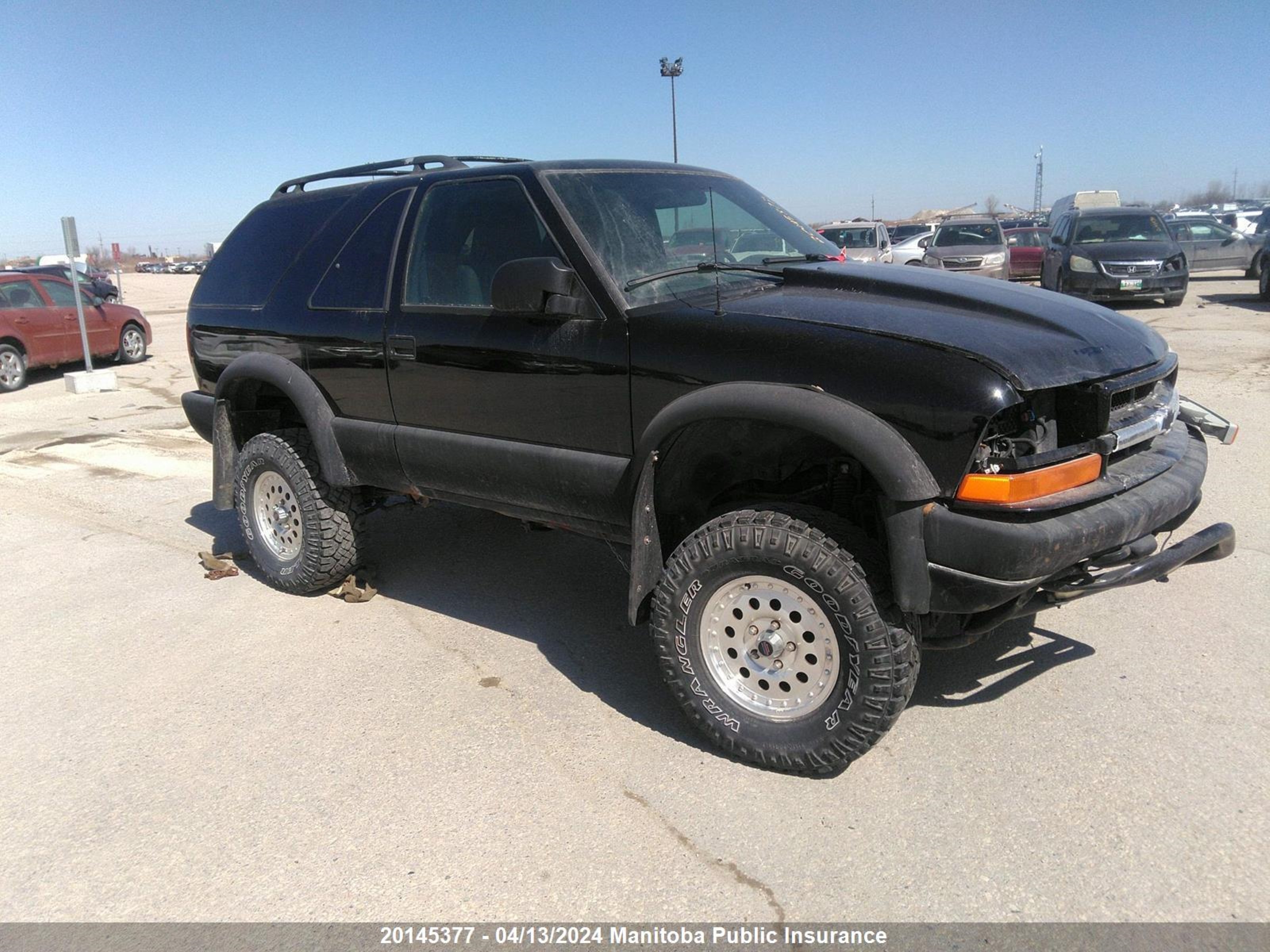 CHEVROLET BLAZER 2005 1gnct18x05k113882