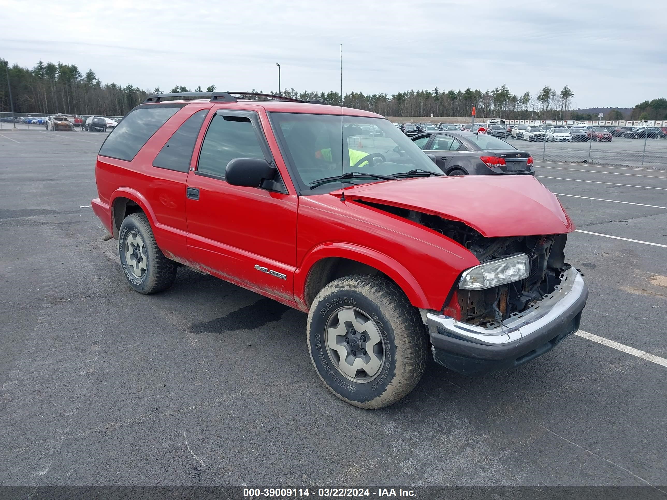 CHEVROLET BLAZER 2003 1gnct18xx3k164464