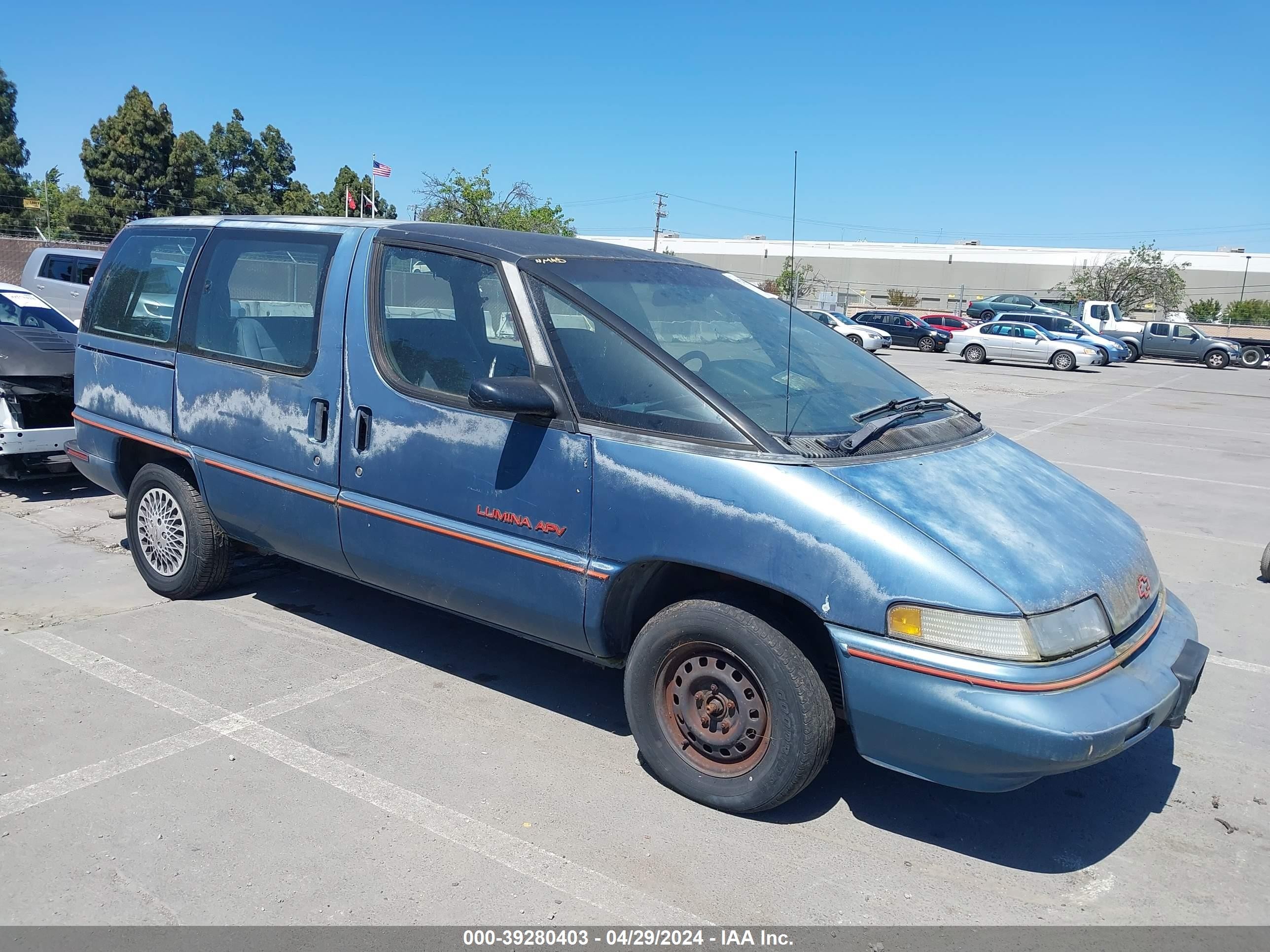 CHEVROLET LUMINA 1990 1gncu06d6lt129706