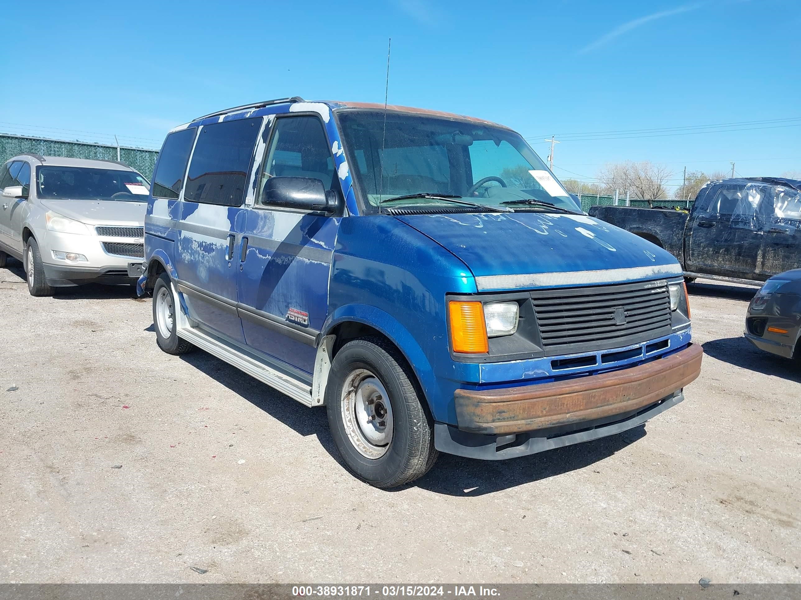 CHEVROLET ASTRO 1994 1gndl15w4rb163688