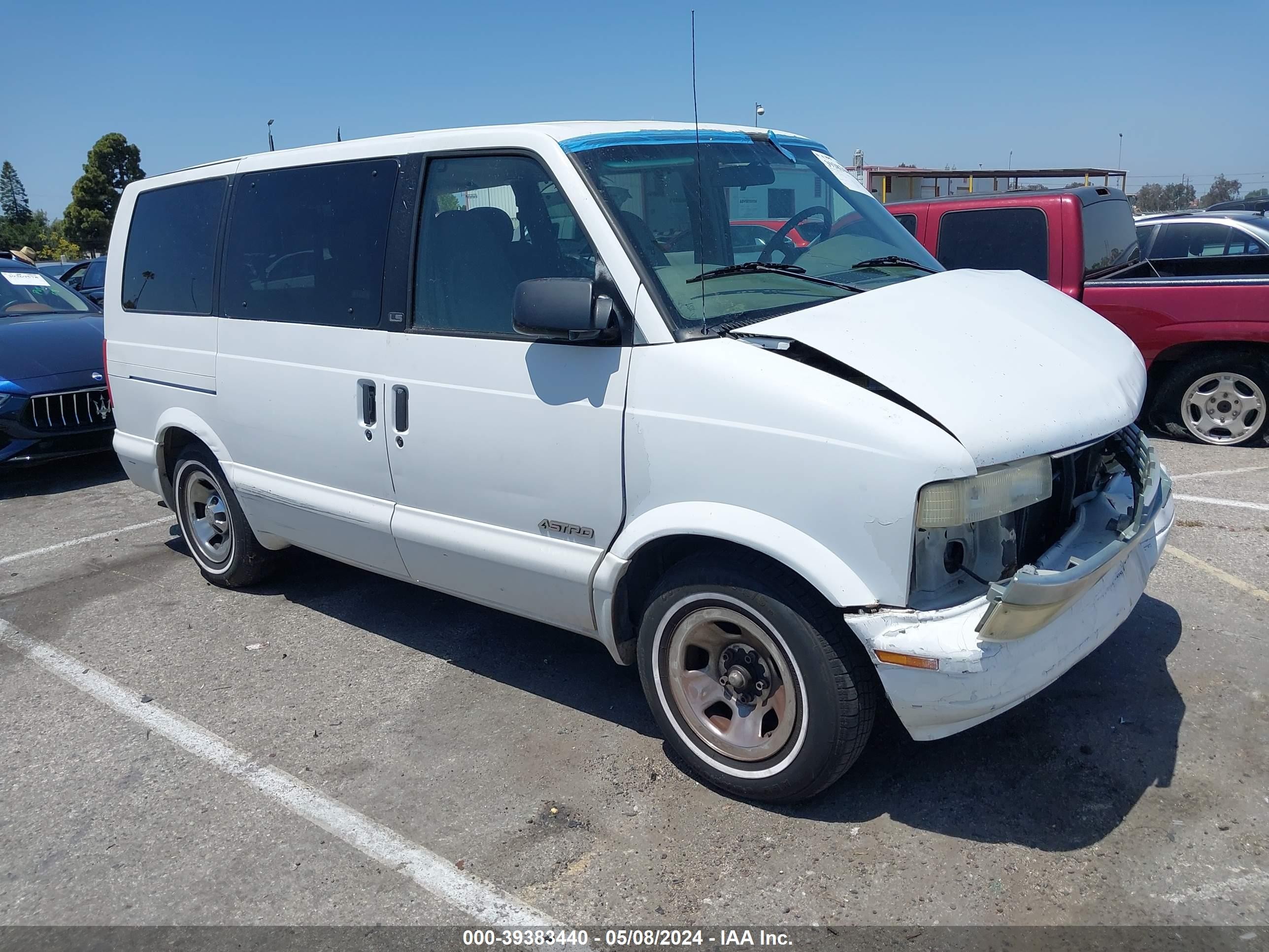 CHEVROLET ASTRO 1998 1gndm19w1wb192486