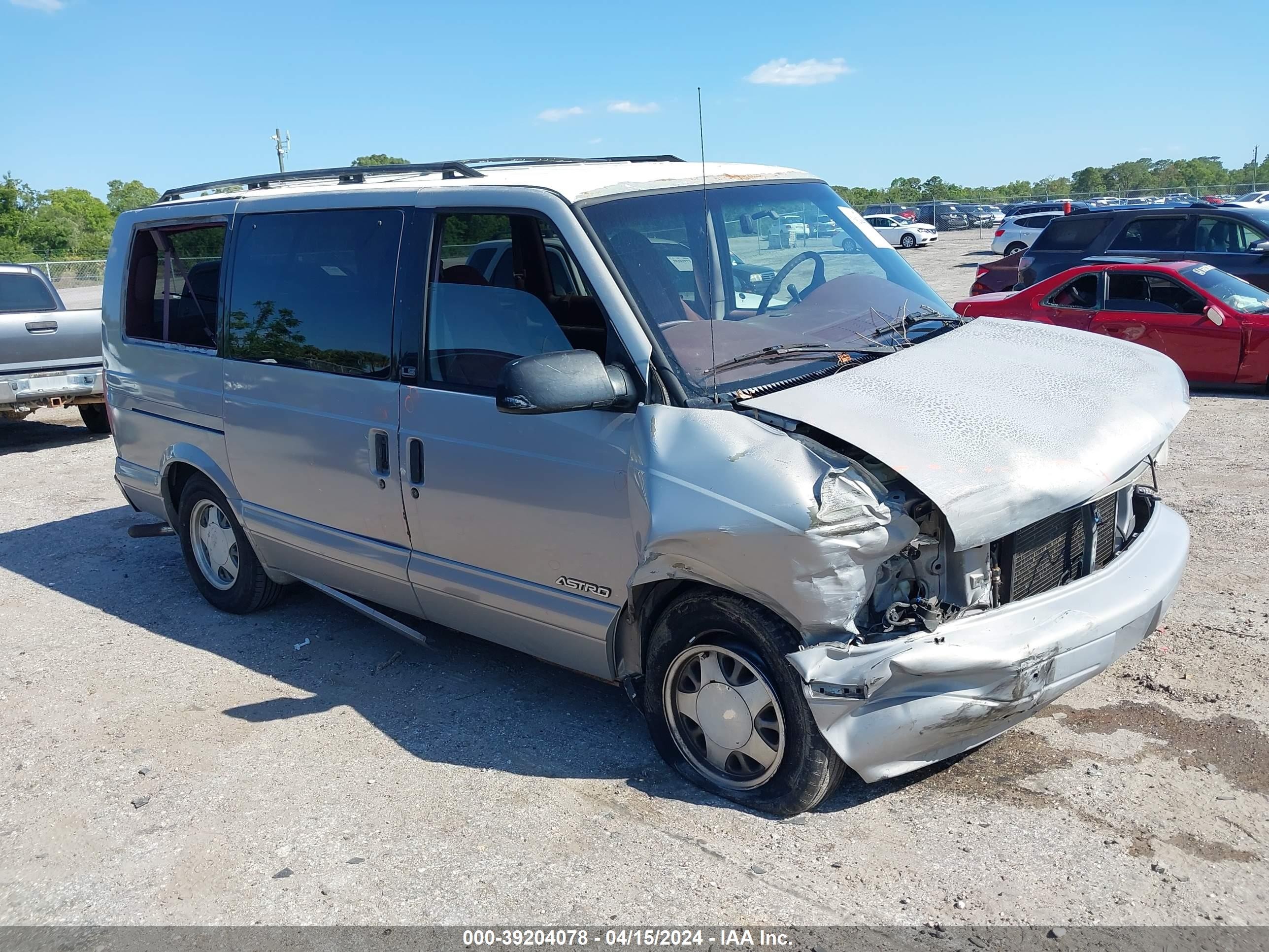 CHEVROLET ASTRO 1998 1gndm19w6wb100532