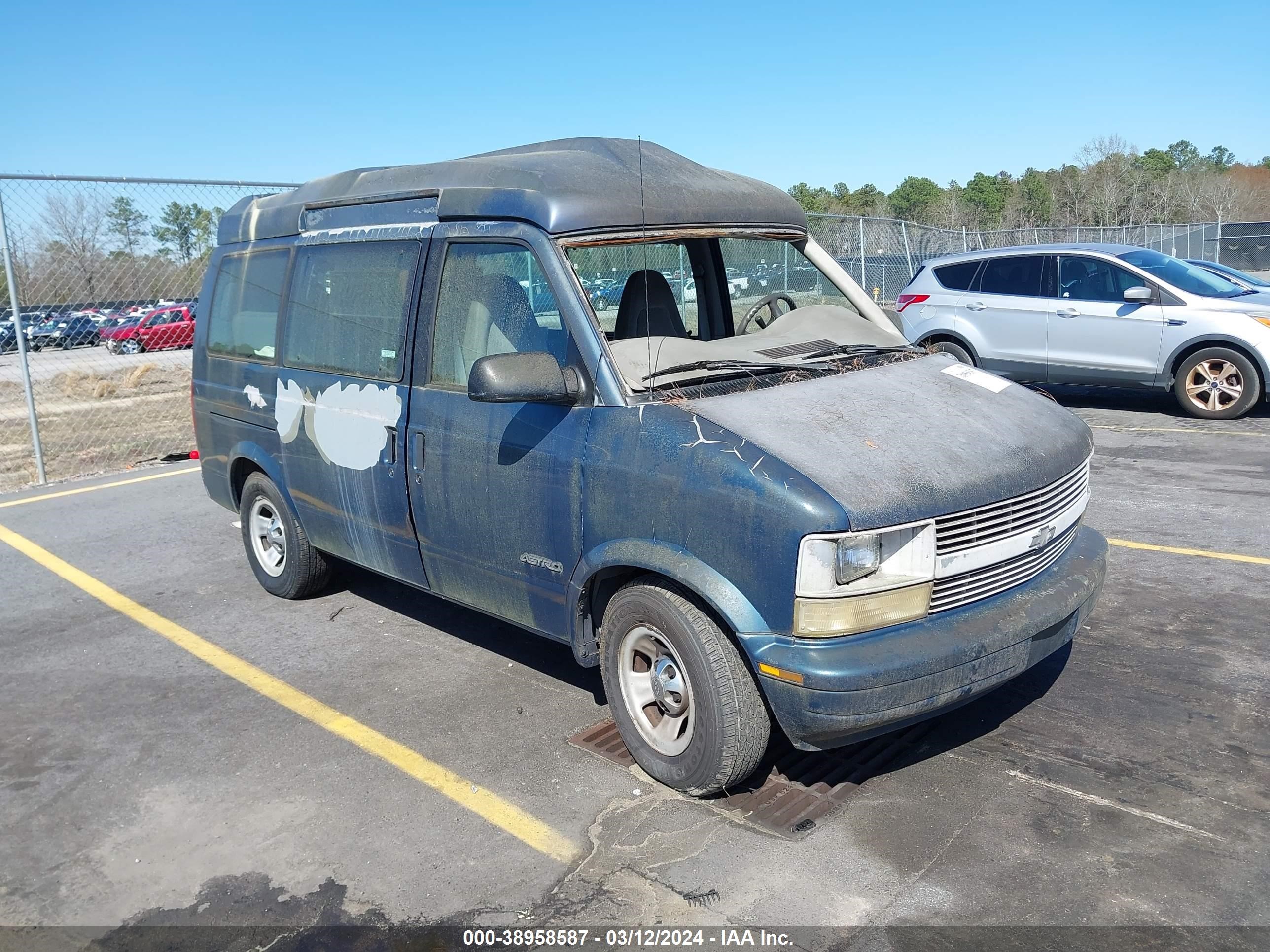 CHEVROLET ASTRO 1998 1gndm19w9wb168159