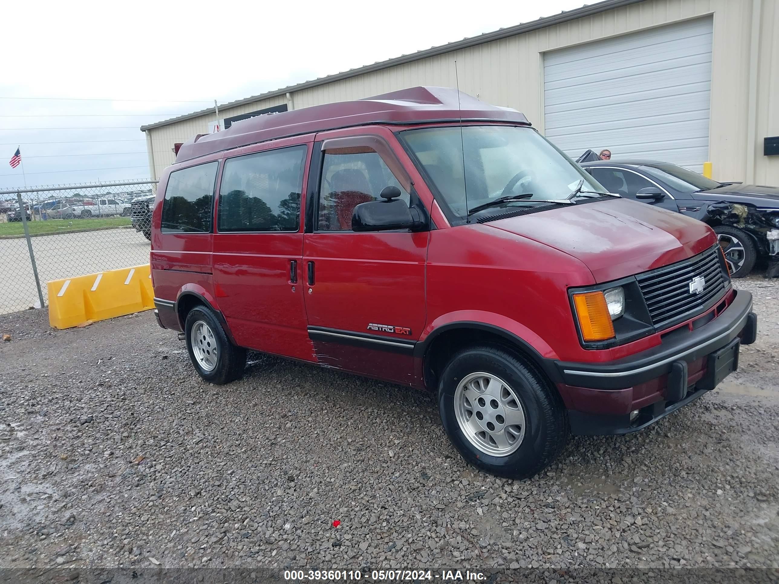 CHEVROLET ASTRO 1993 1gndm19z0pb140178