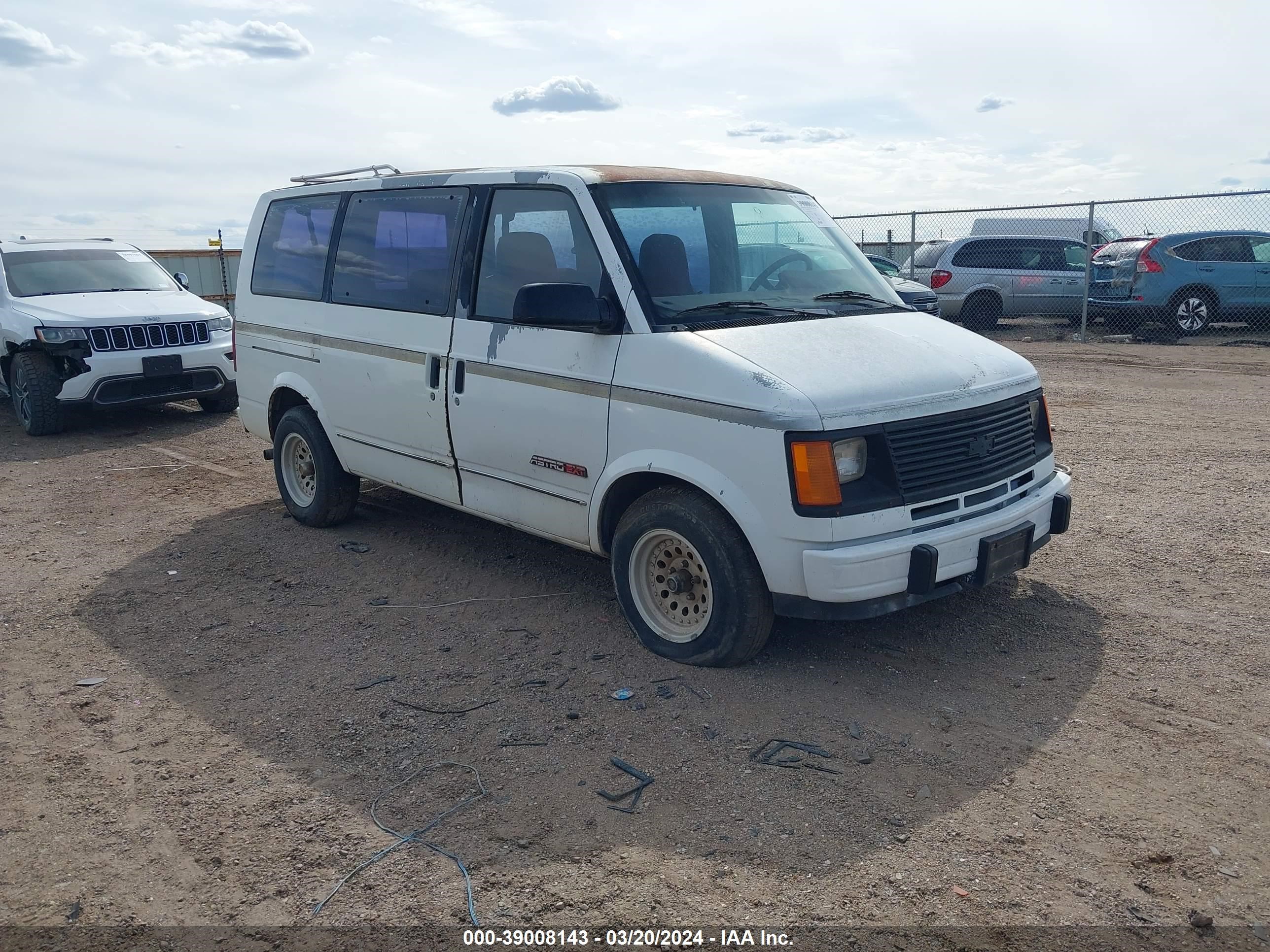 CHEVROLET ASTRO 1993 1gndm19z5pb194740