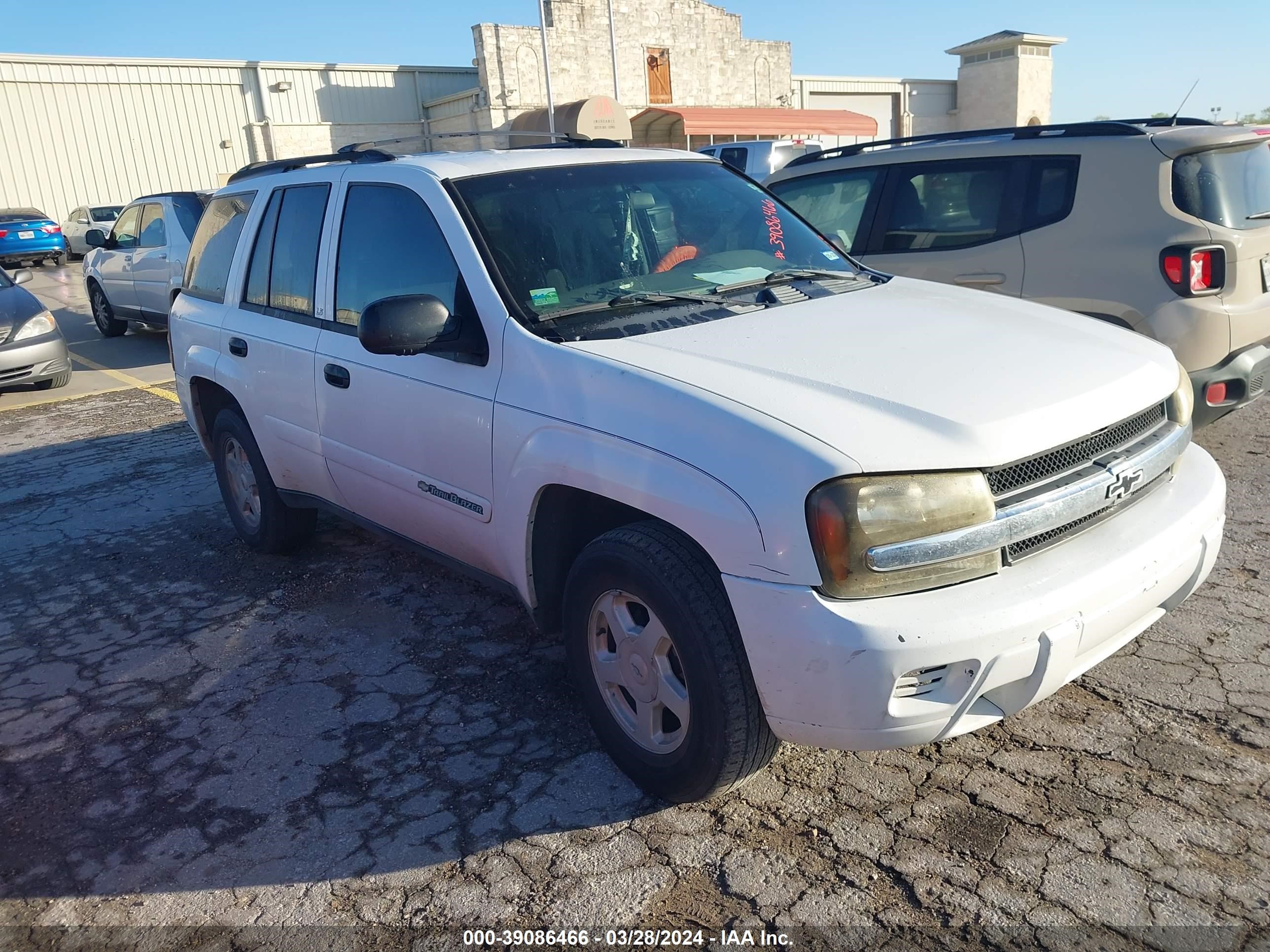 CHEVROLET TRAILBLAZER 2002 1gnds13s022527145