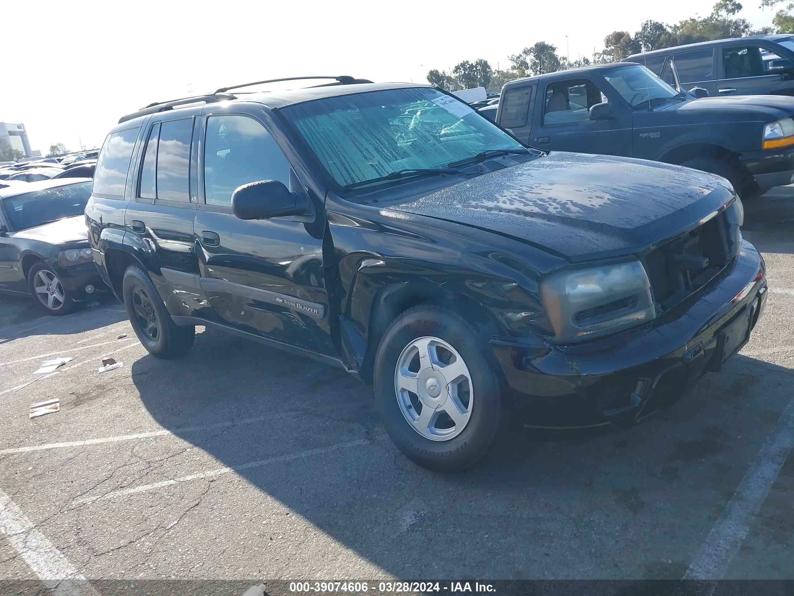 CHEVROLET TRAILBLAZER 2003 1gnds13s032217269