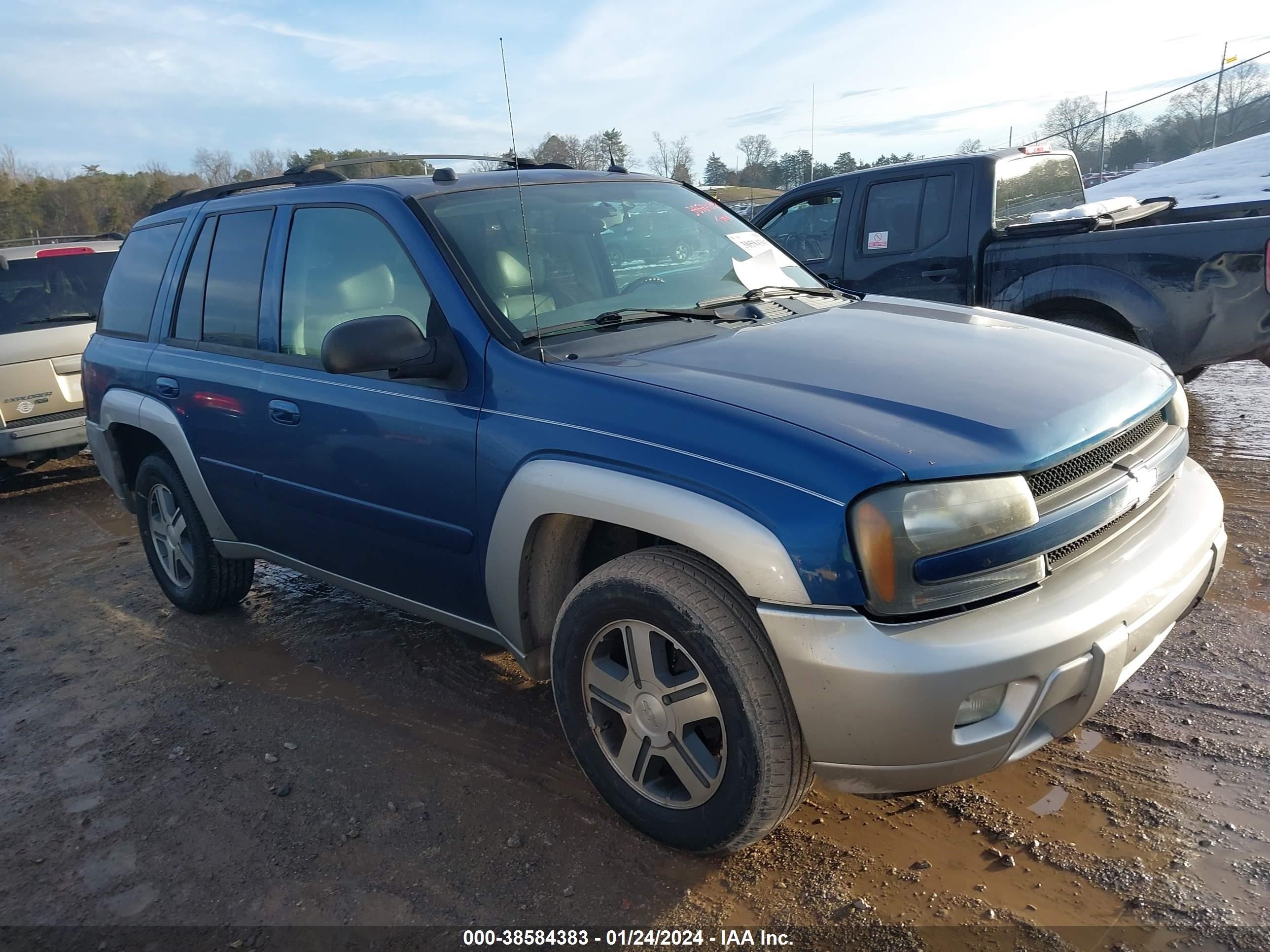 CHEVROLET TRAILBLAZER 2005 1gnds13s052303622