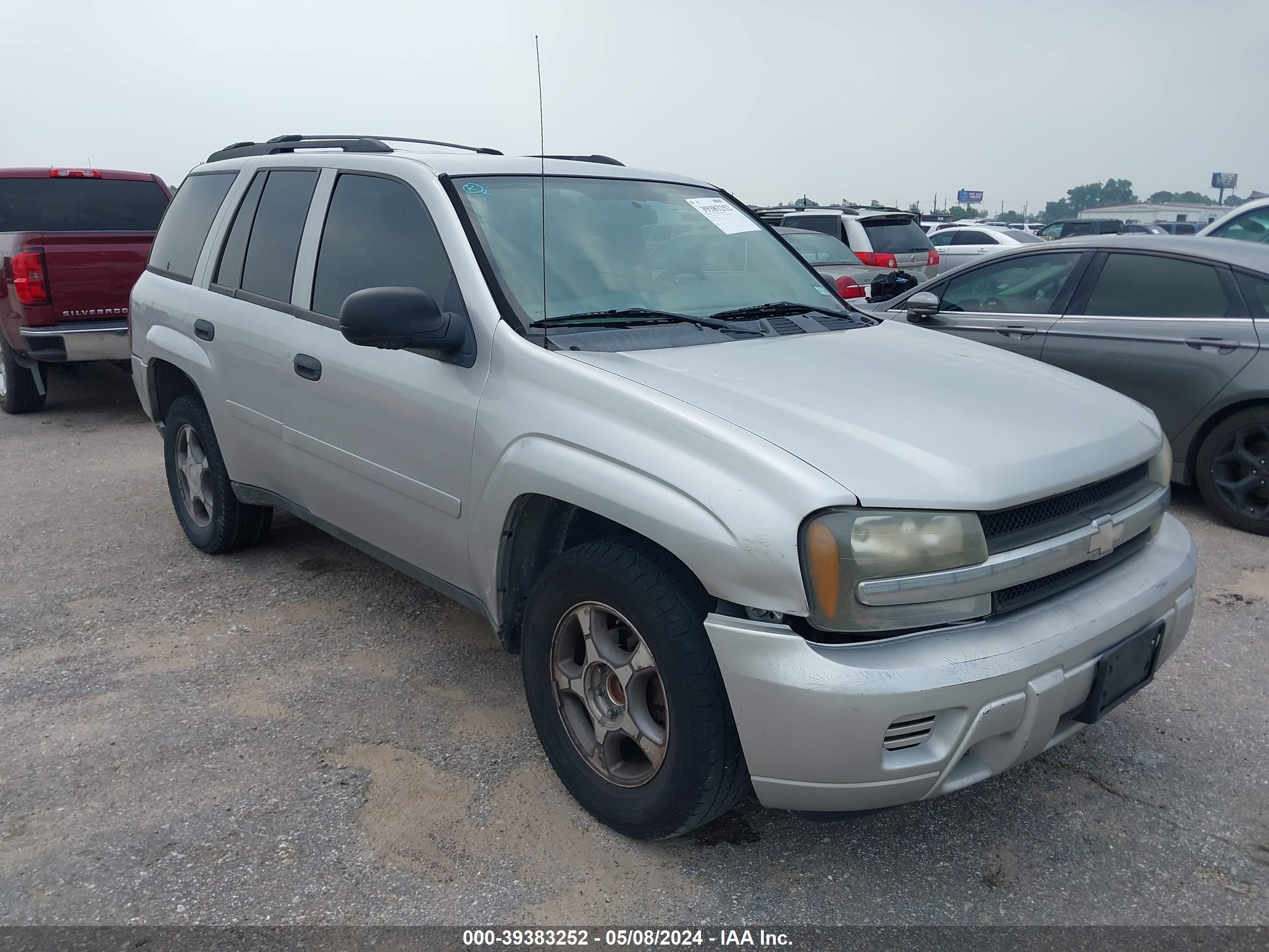 CHEVROLET TRAILBLAZER 2008 1gnds13s082109337