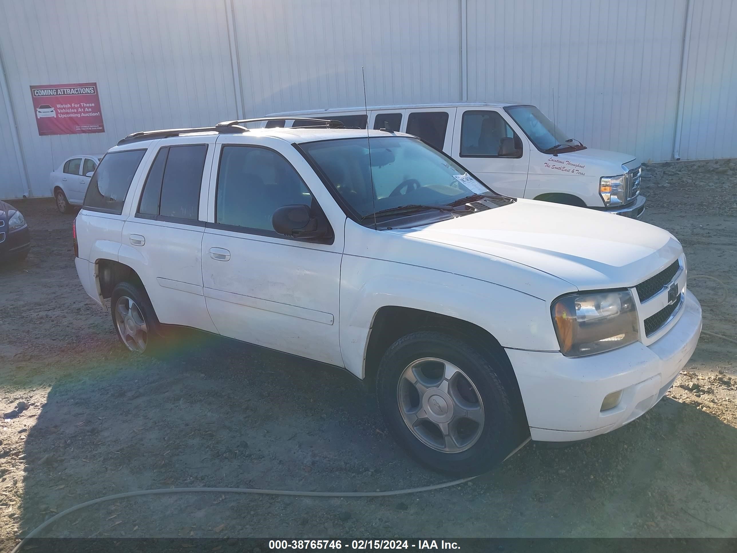 CHEVROLET TRAILBLAZER 2008 1gnds13s082111587