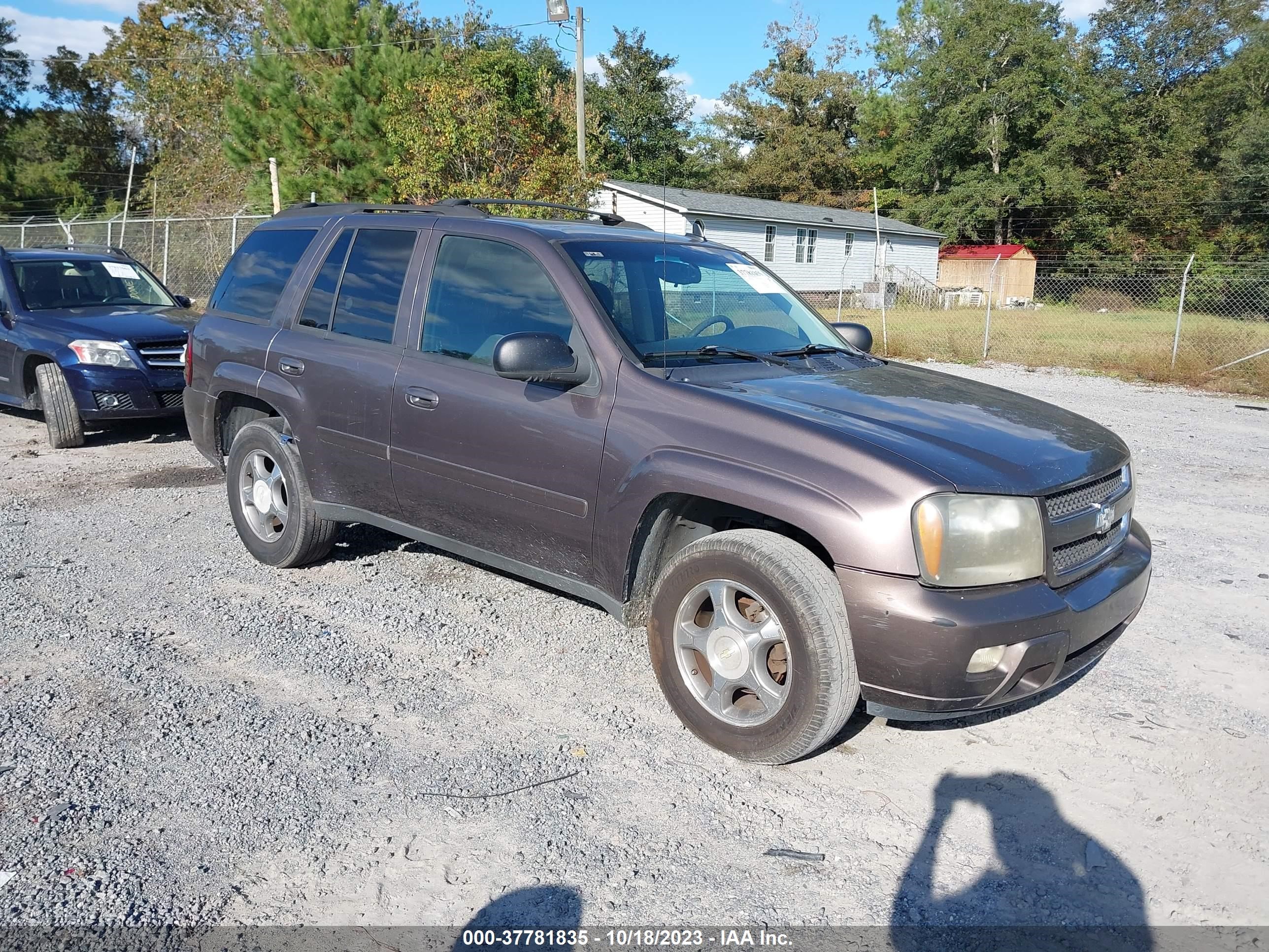 CHEVROLET TRAILBLAZER 2008 1gnds13s082119656