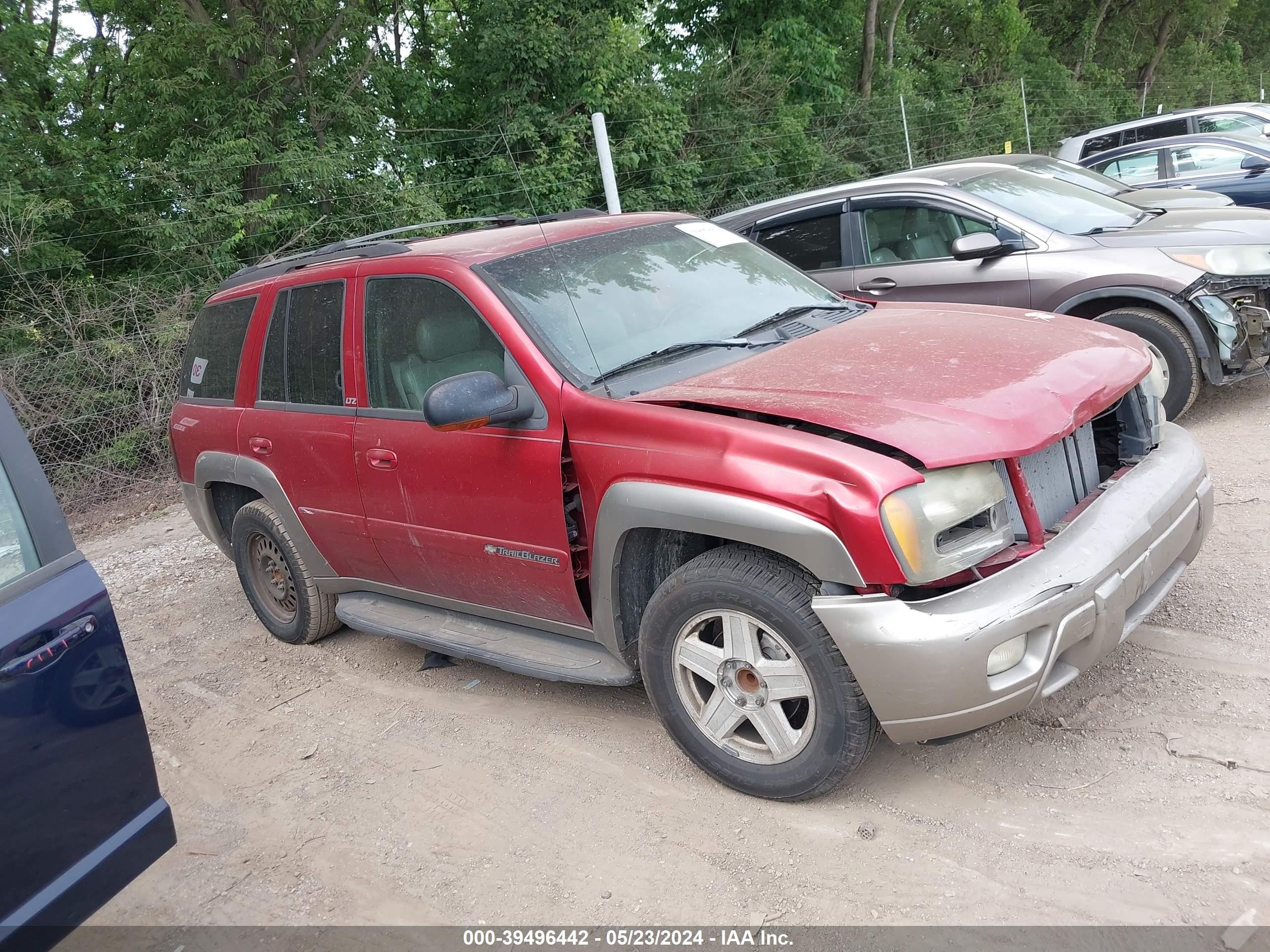 CHEVROLET TRAILBLAZER 2002 1gnds13s122510807