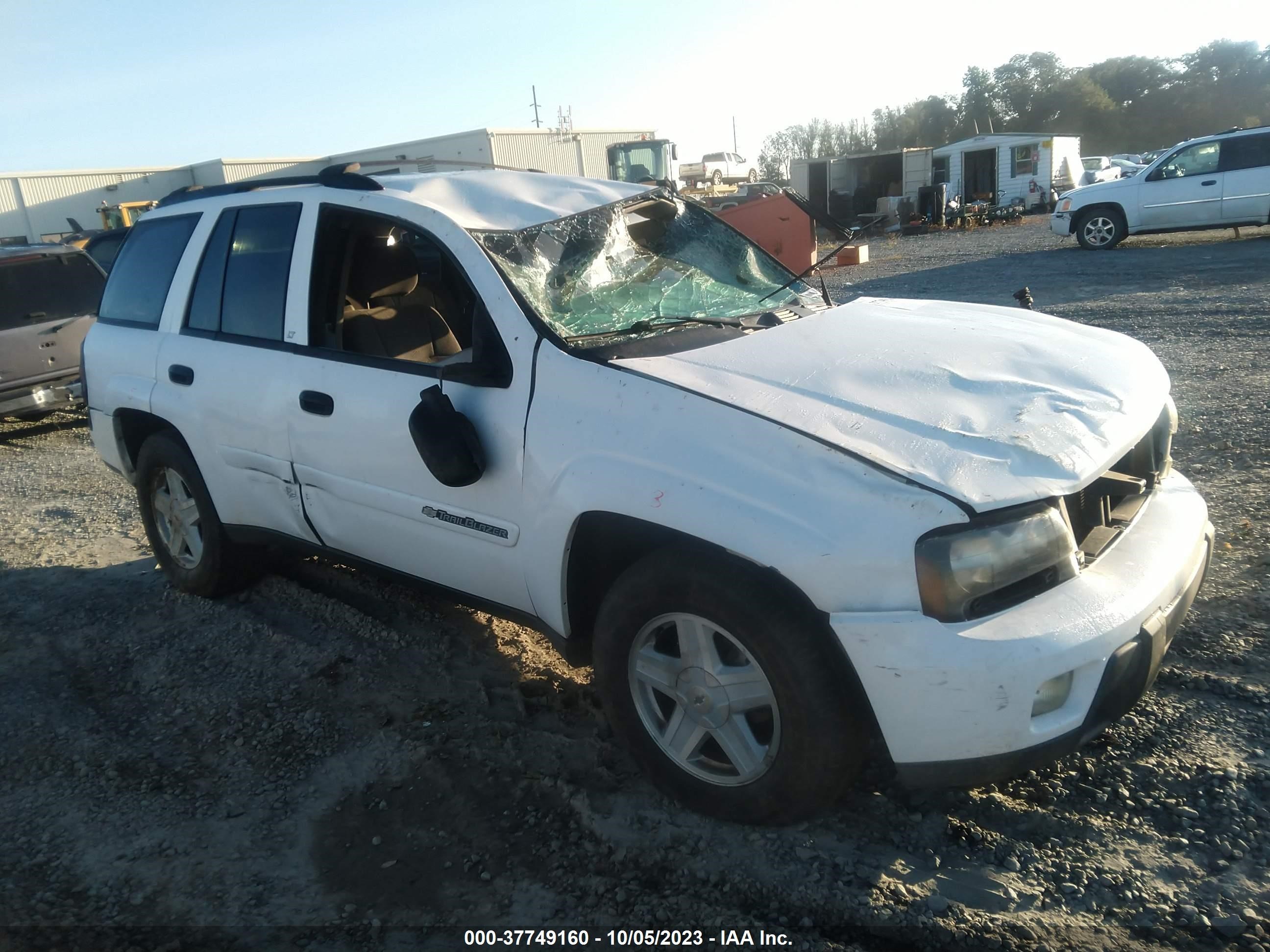 CHEVROLET TRAILBLAZER 2003 1gnds13s132346976