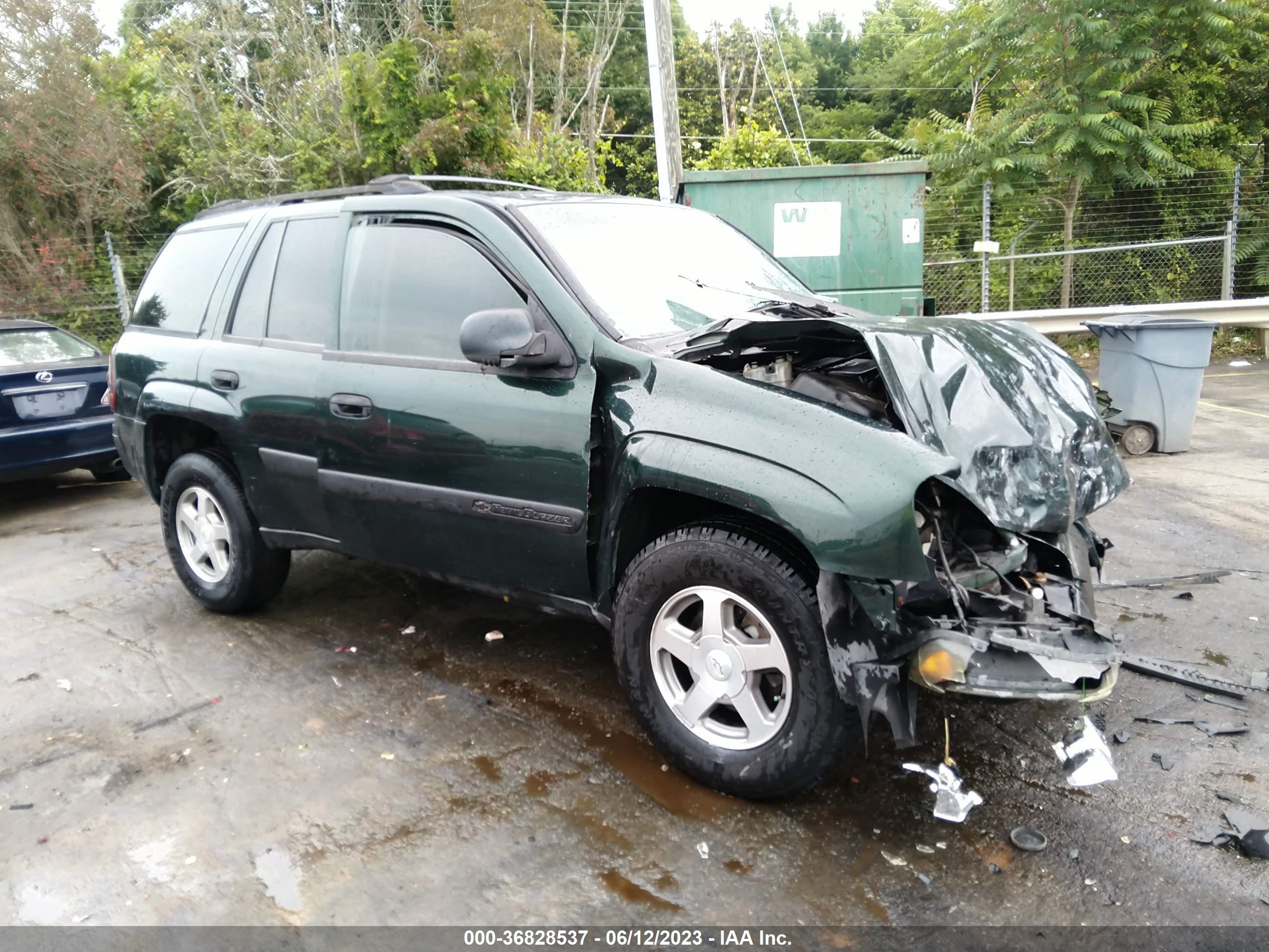 CHEVROLET TRAILBLAZER 2004 1gnds13s142123614