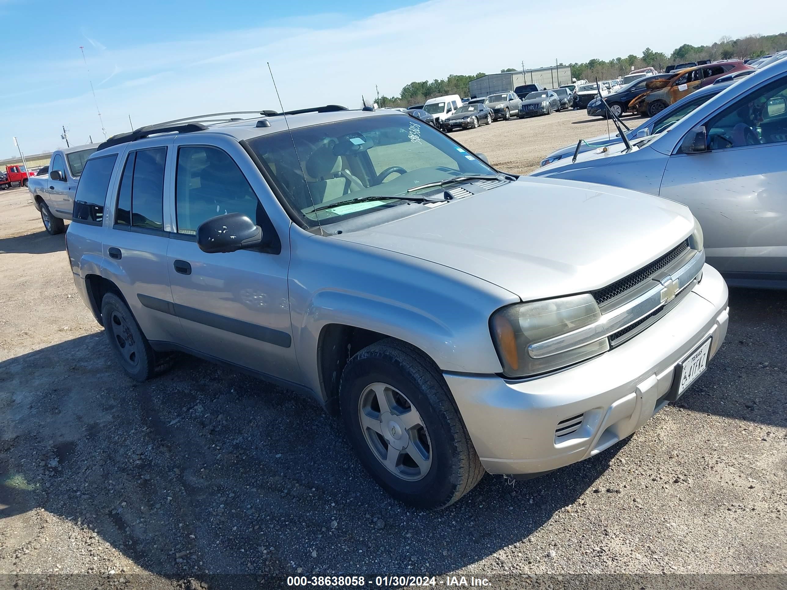 CHEVROLET TRAILBLAZER 2005 1gnds13s152341425