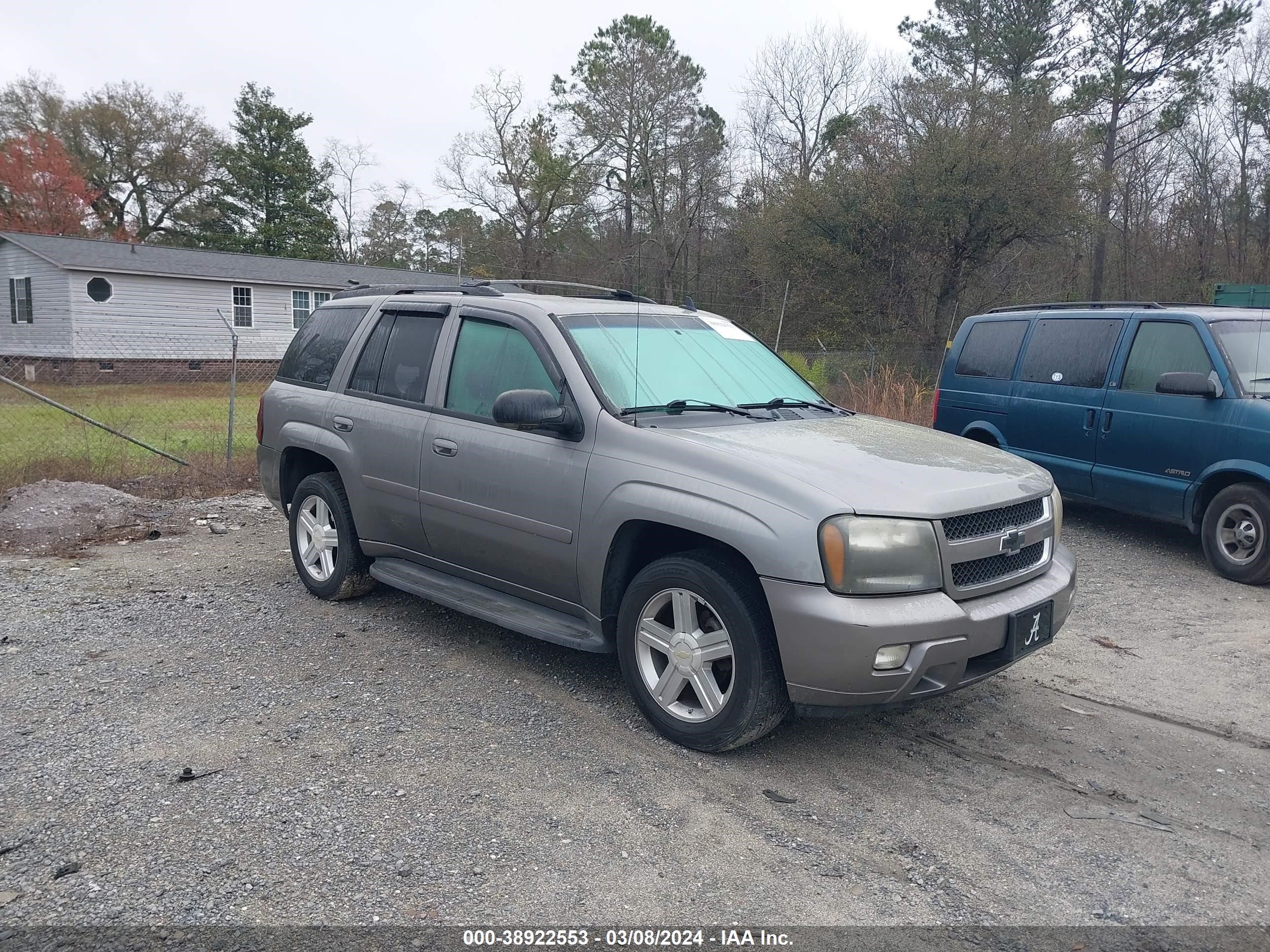 CHEVROLET TRAILBLAZER 2008 1gnds13s182126552