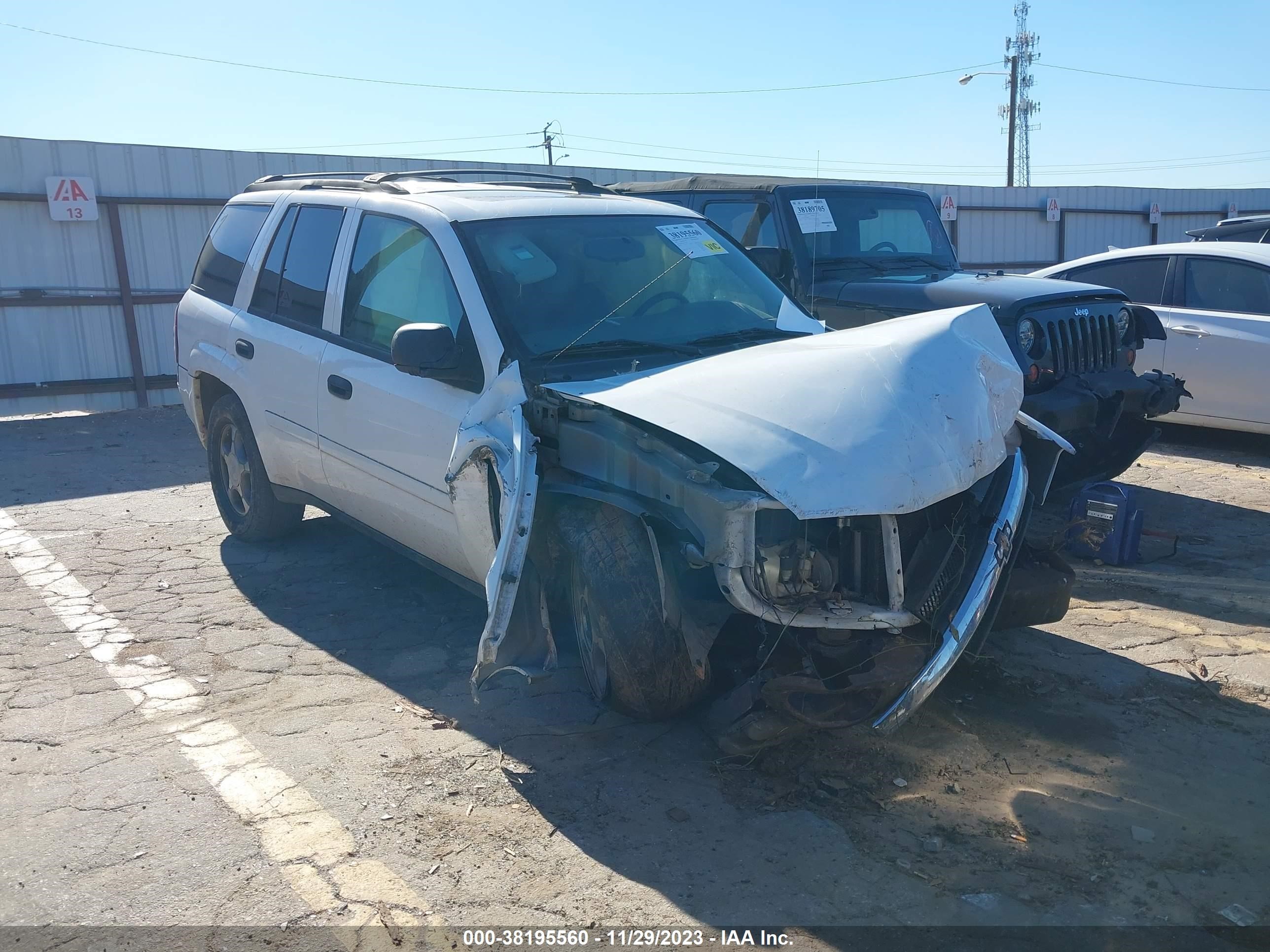 CHEVROLET TRAILBLAZER 2008 1gnds13s182253477