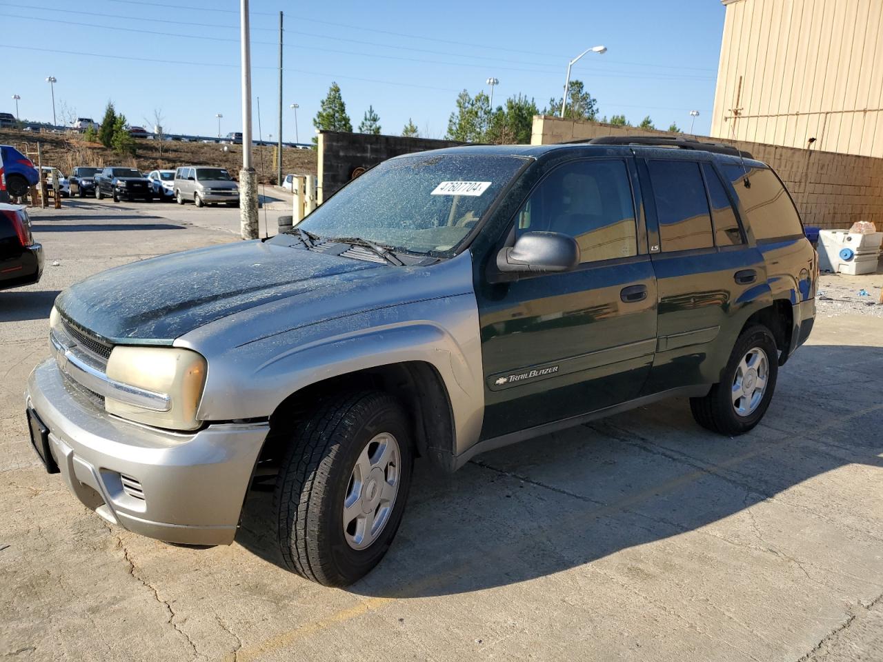 CHEVROLET TRAILBLAZER 2002 1gnds13s222248411