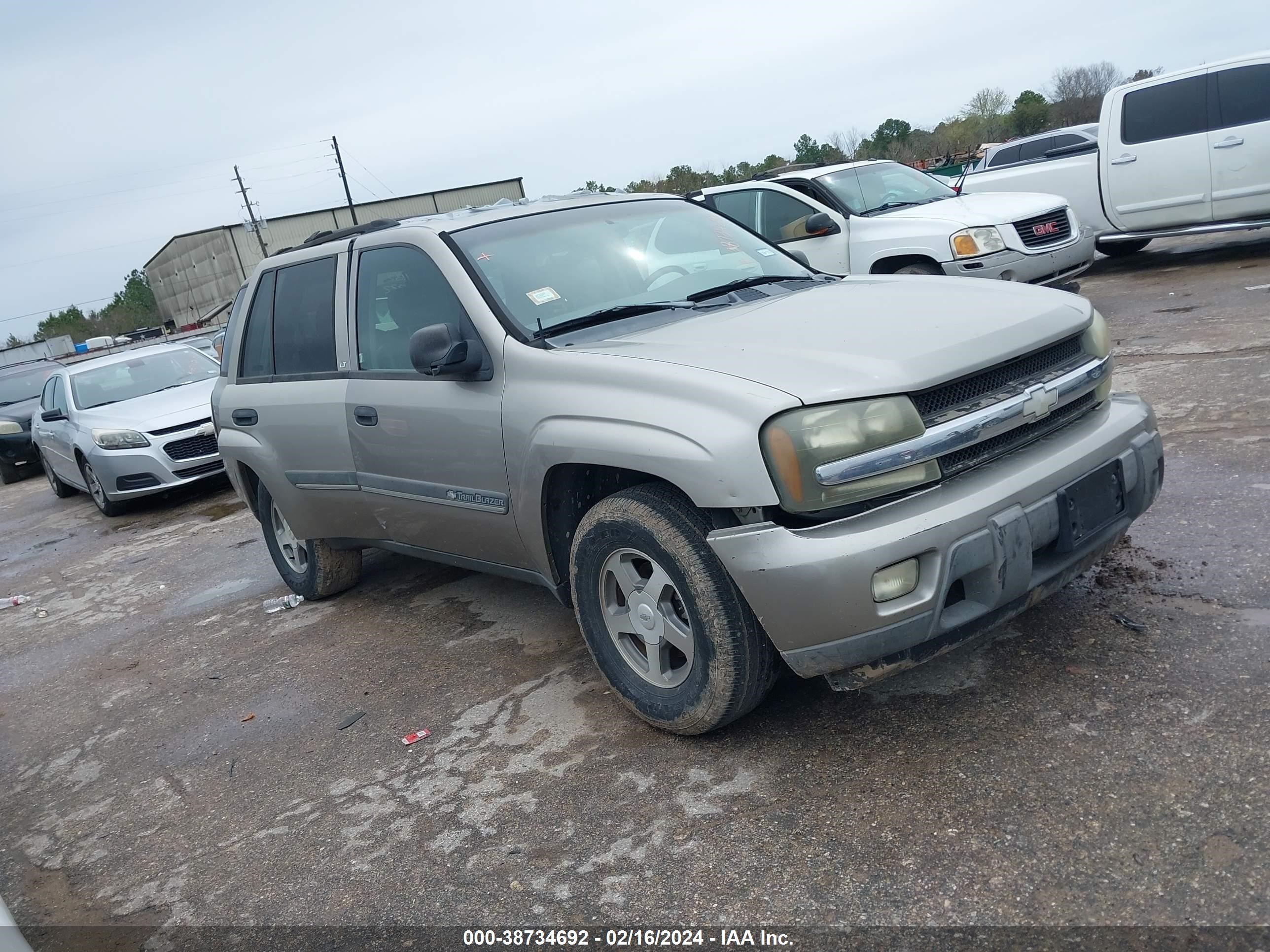 CHEVROLET TRAILBLAZER 2002 1gnds13s222373022