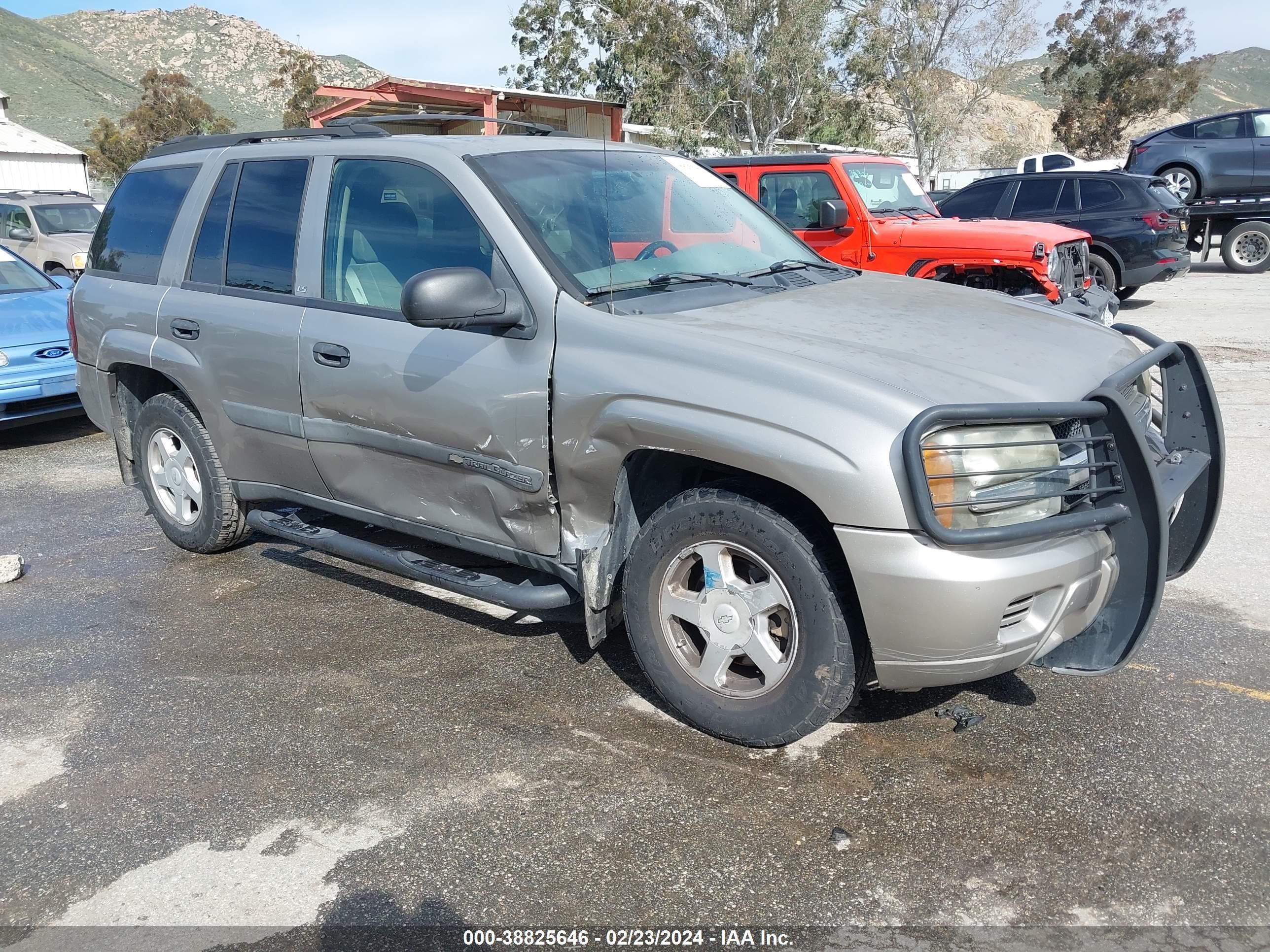 CHEVROLET TRAILBLAZER 2003 1gnds13s232239113