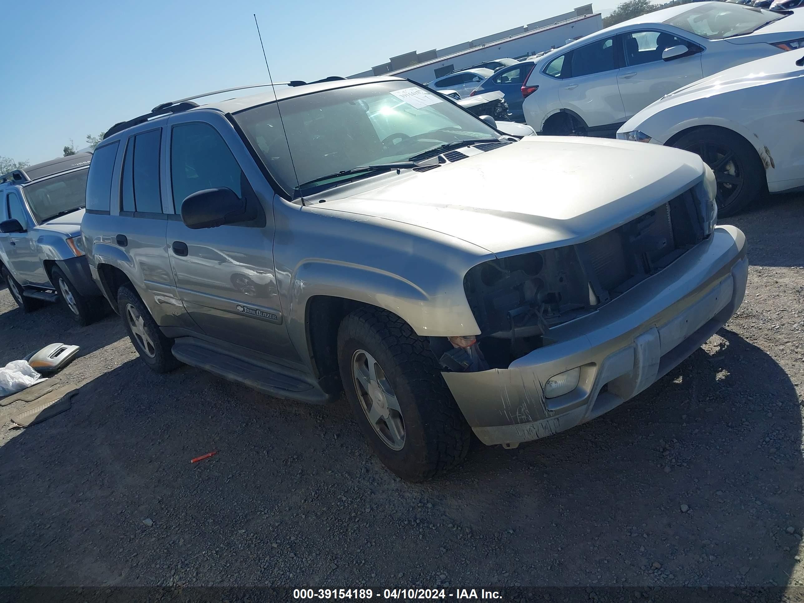 CHEVROLET TRAILBLAZER 2003 1gnds13s232292698