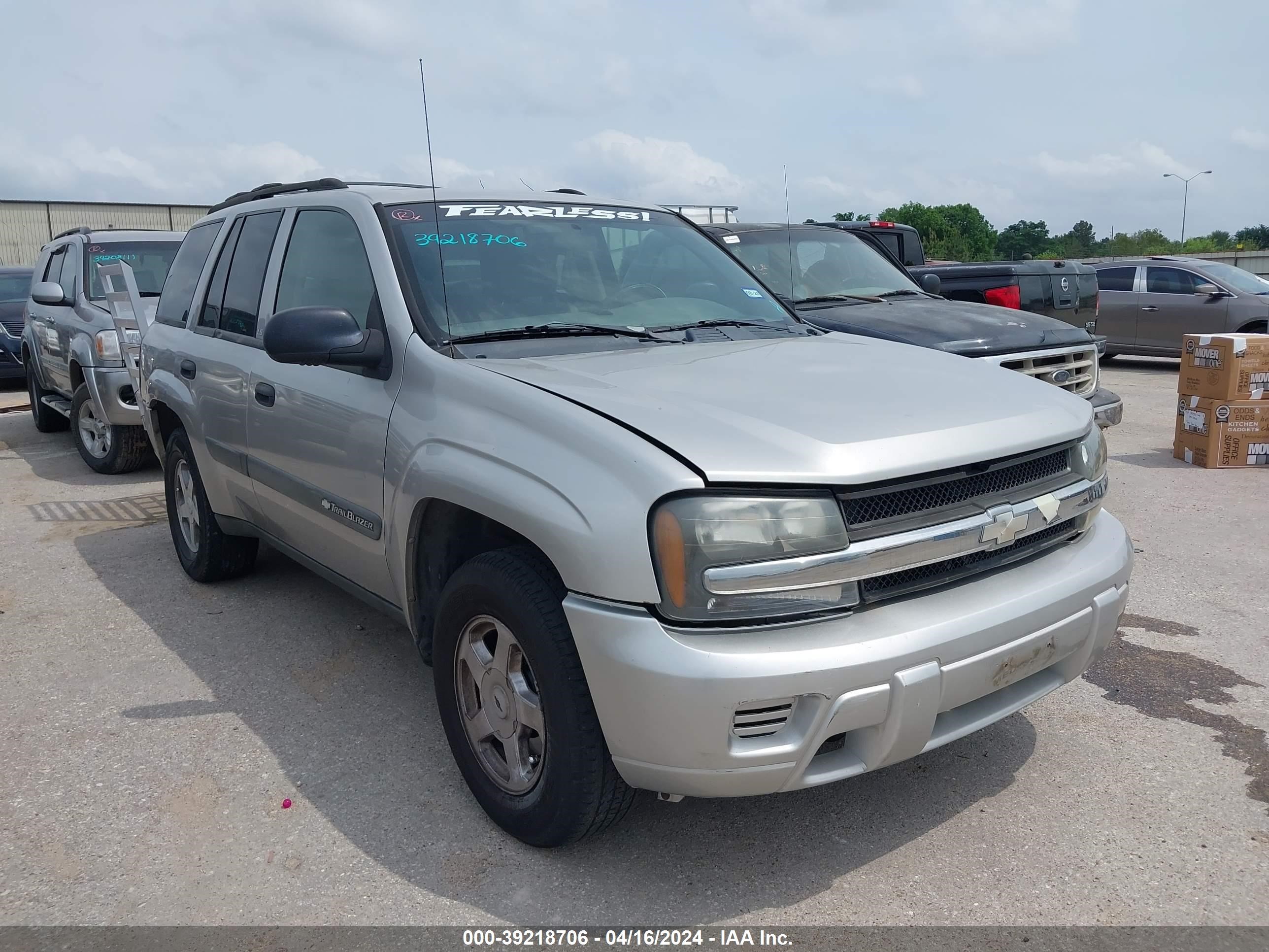 CHEVROLET TRAILBLAZER 2004 1gnds13s242337639