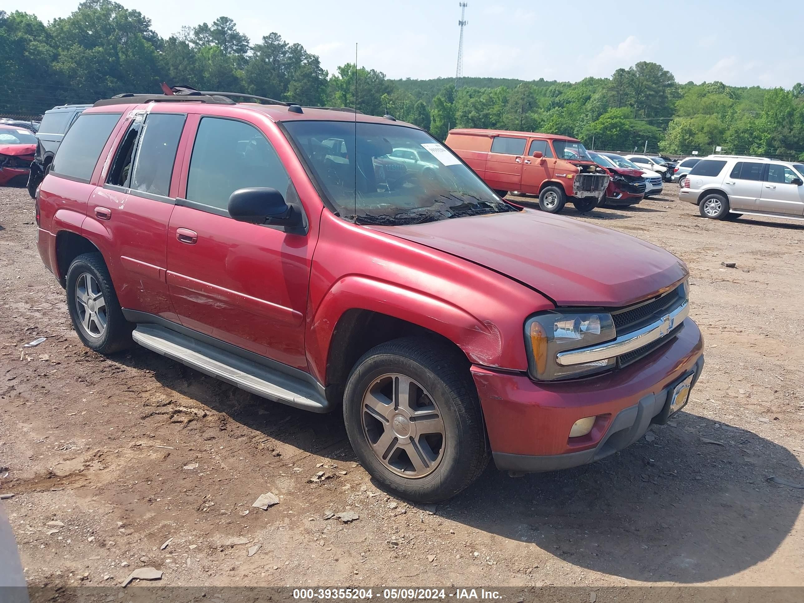 CHEVROLET TRAILBLAZER 2005 1gnds13s252157353