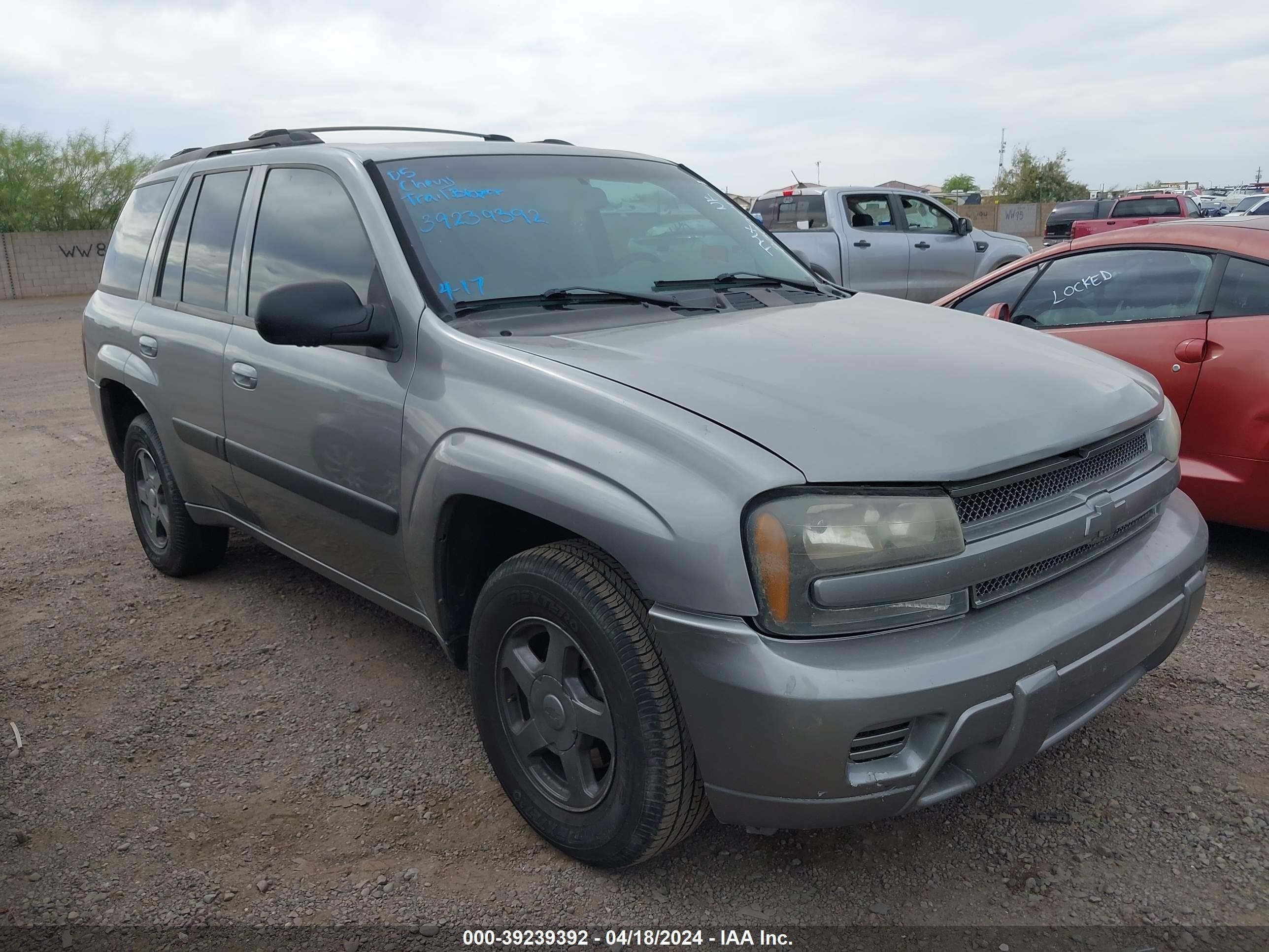 CHEVROLET TRAILBLAZER 2005 1gnds13s252230964