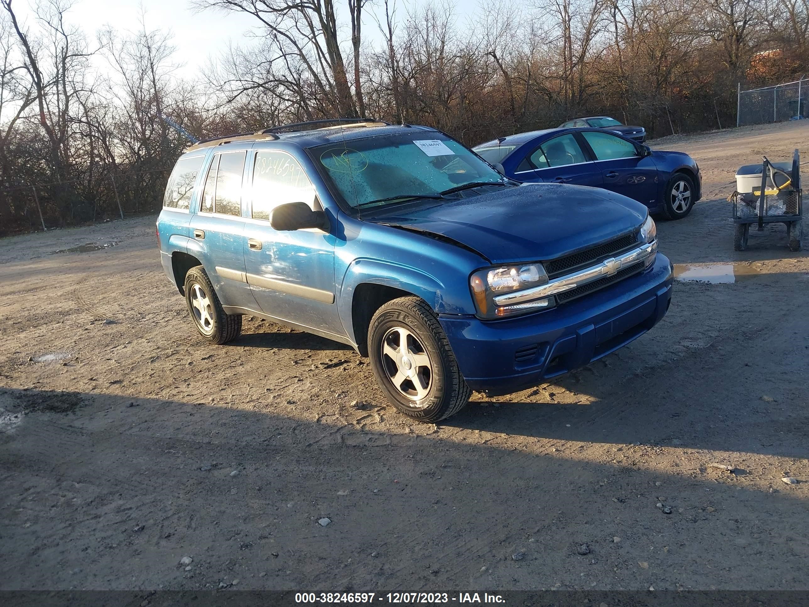 CHEVROLET TRAILBLAZER 2005 1gnds13s252334337