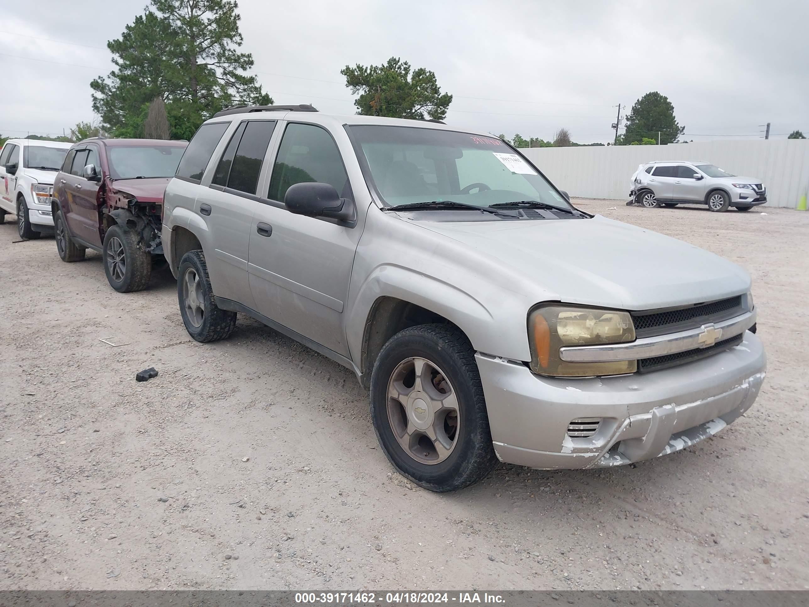 CHEVROLET TRAILBLAZER 2007 1gnds13s272214525