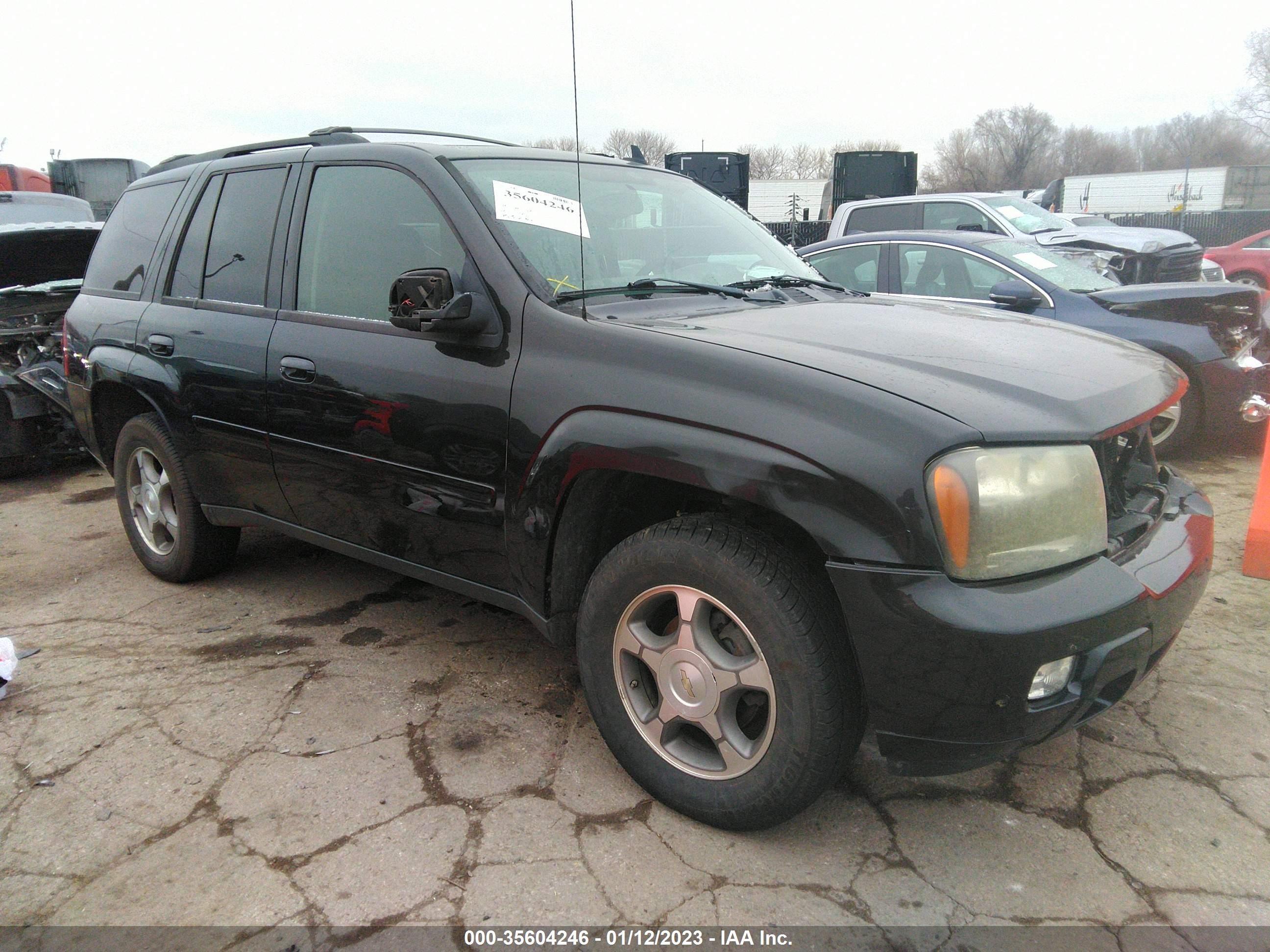 CHEVROLET TRAILBLAZER 2008 1gnds13s282165845