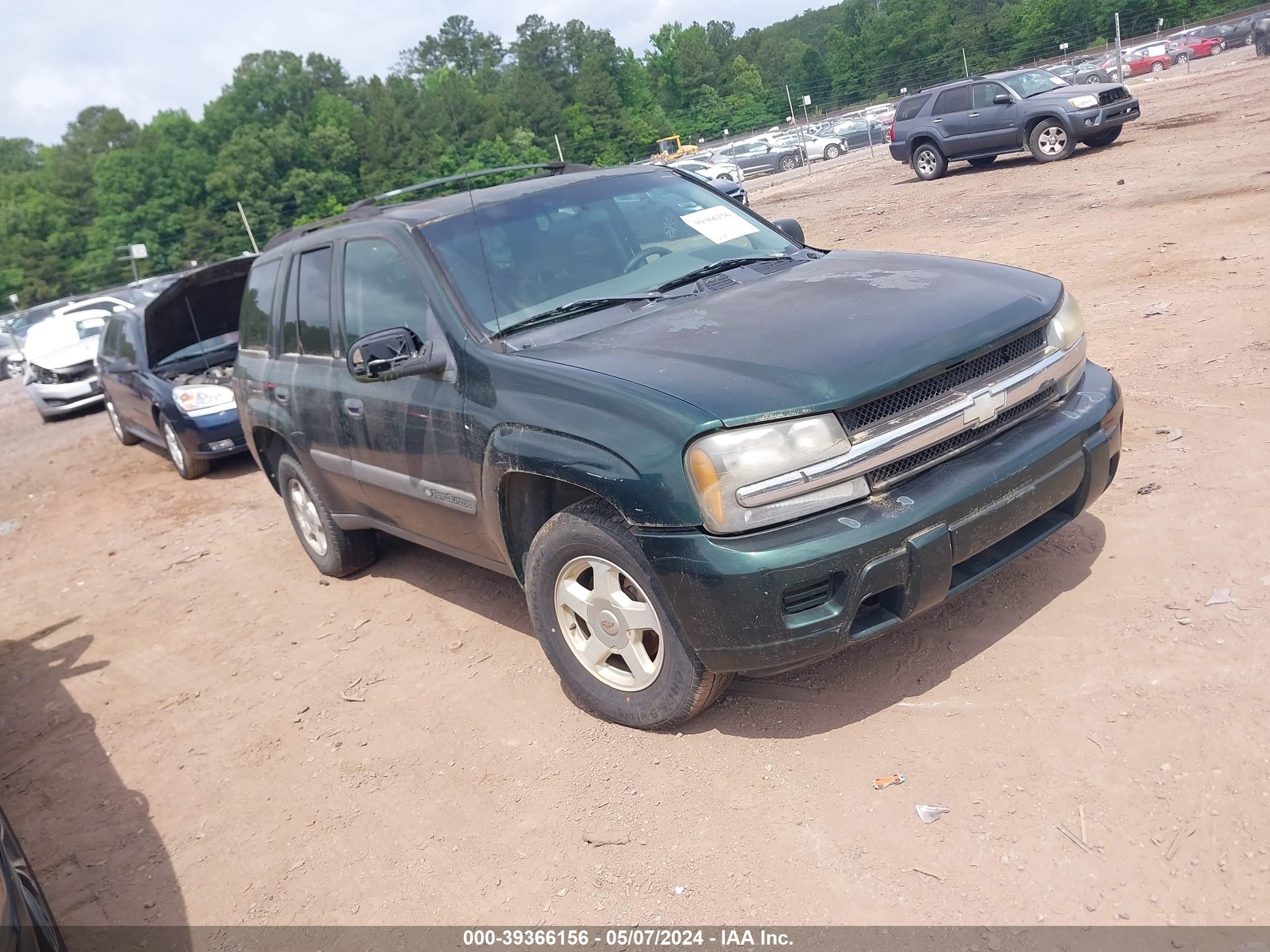 CHEVROLET TRAILBLAZER 2003 1gnds13s332119918