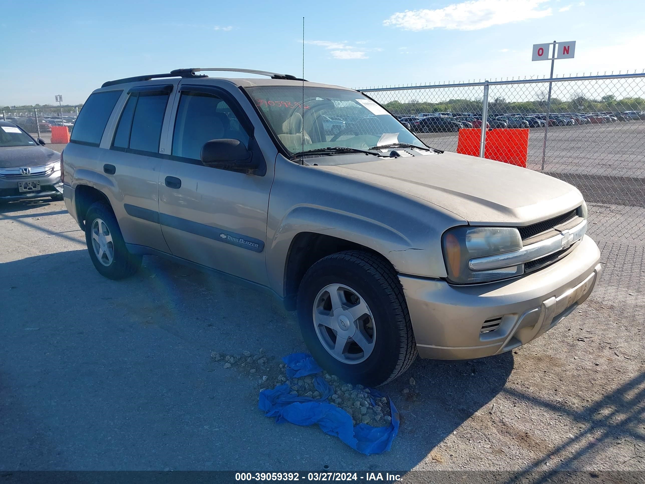 CHEVROLET TRAILBLAZER 2004 1gnds13s342315505