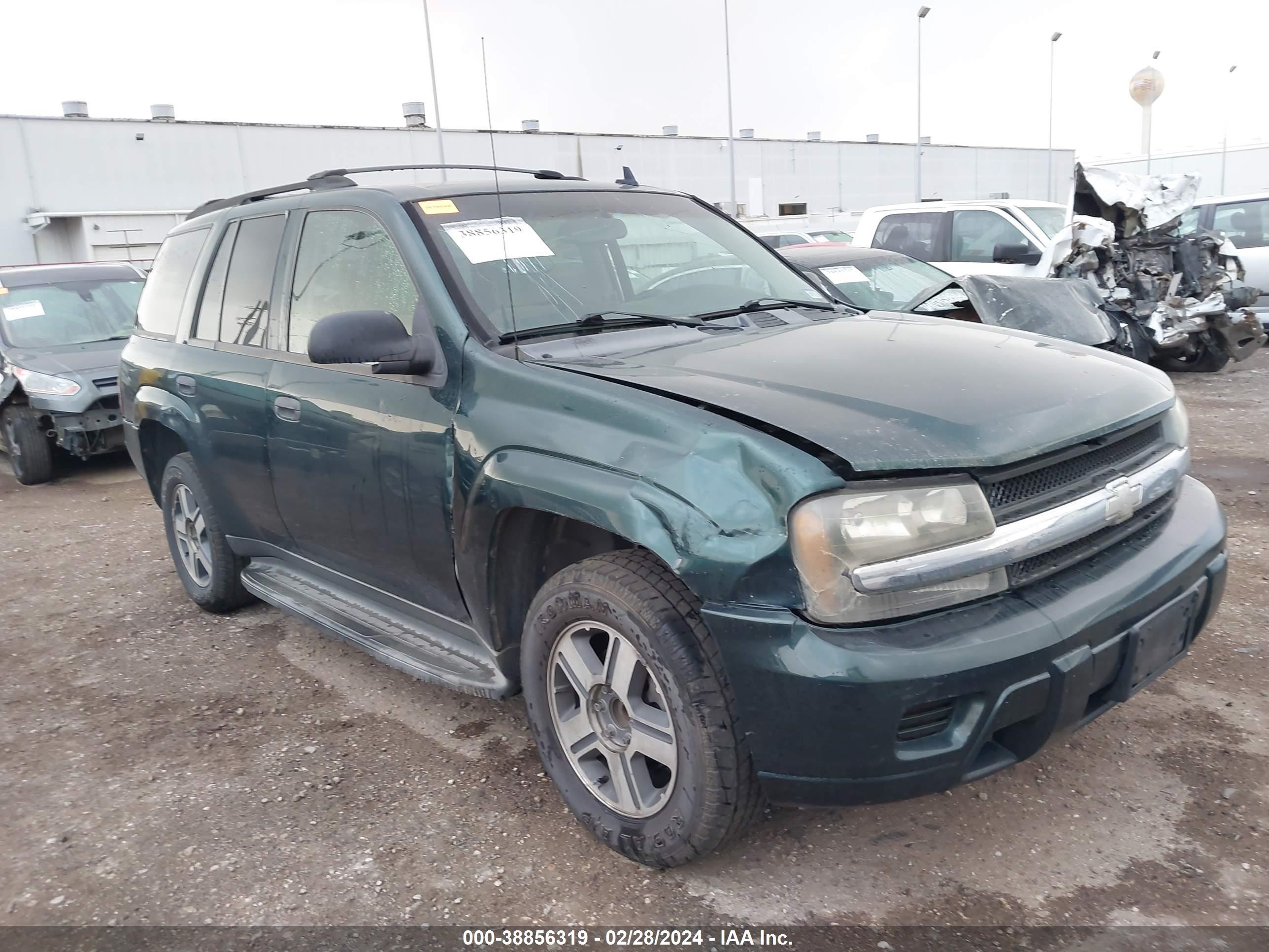 CHEVROLET TRAILBLAZER 2006 1gnds13s362196888