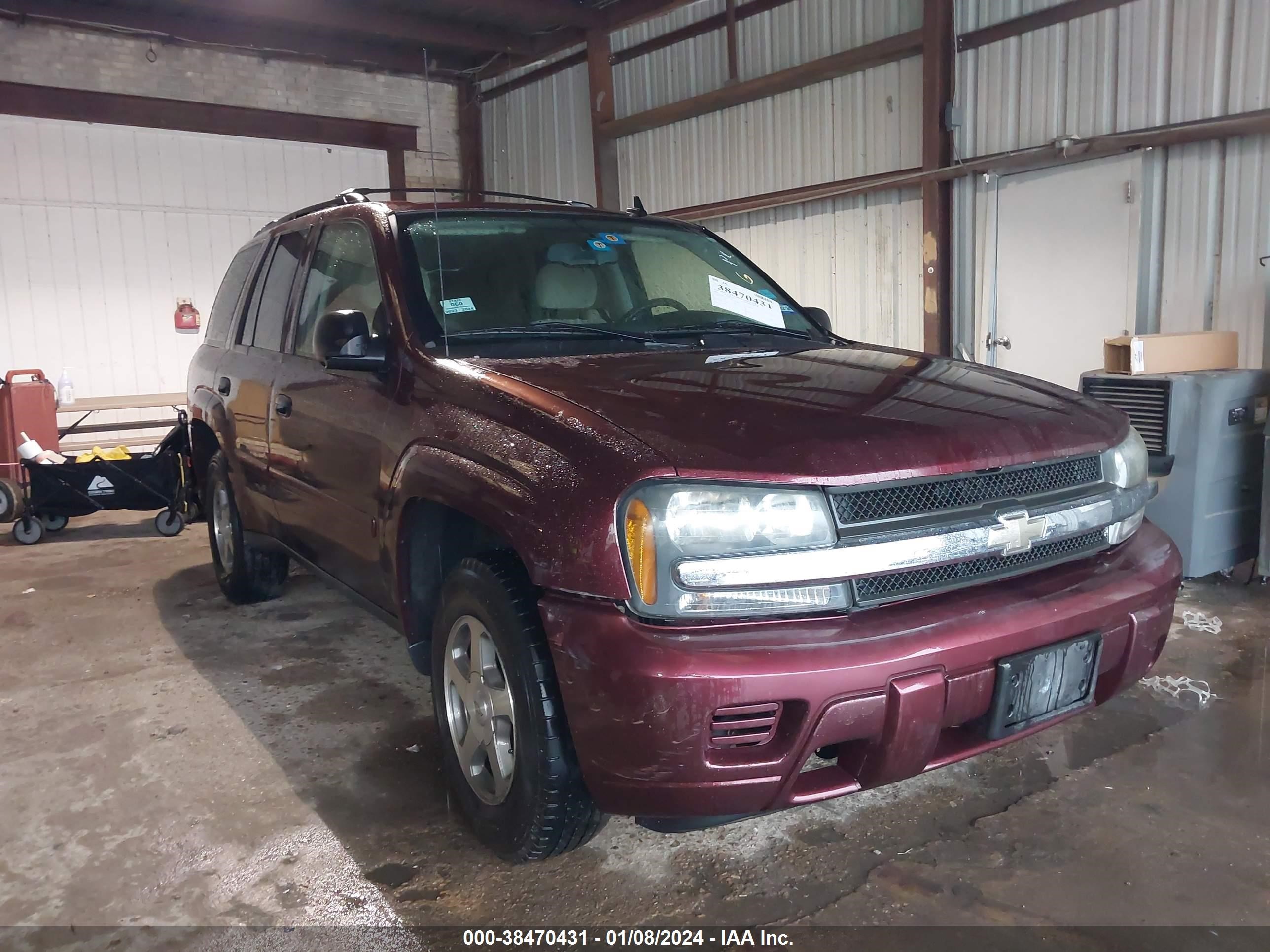 CHEVROLET TRAILBLAZER 2006 1gnds13s362217657