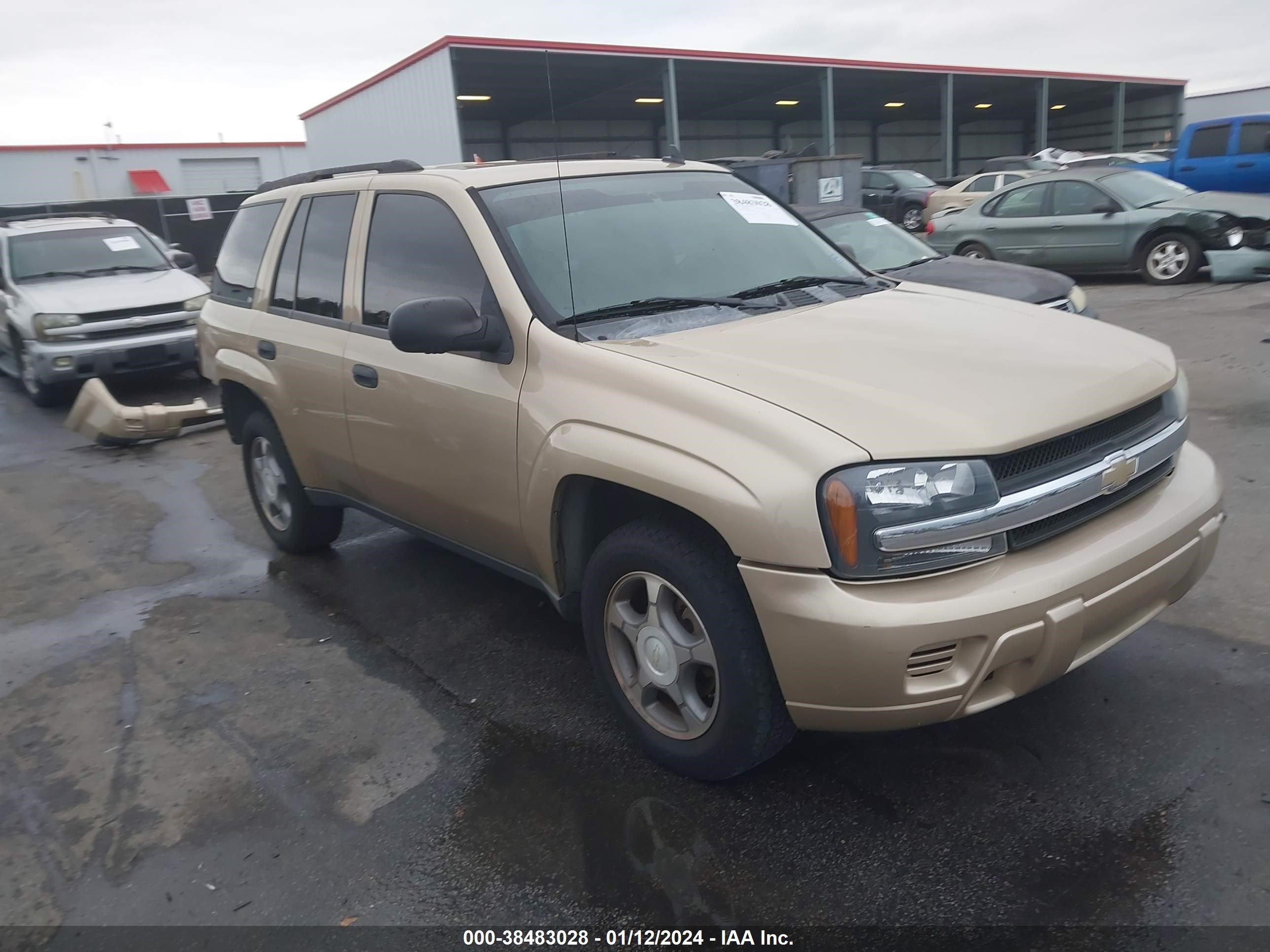 CHEVROLET TRAILBLAZER 2007 1gnds13s372268285