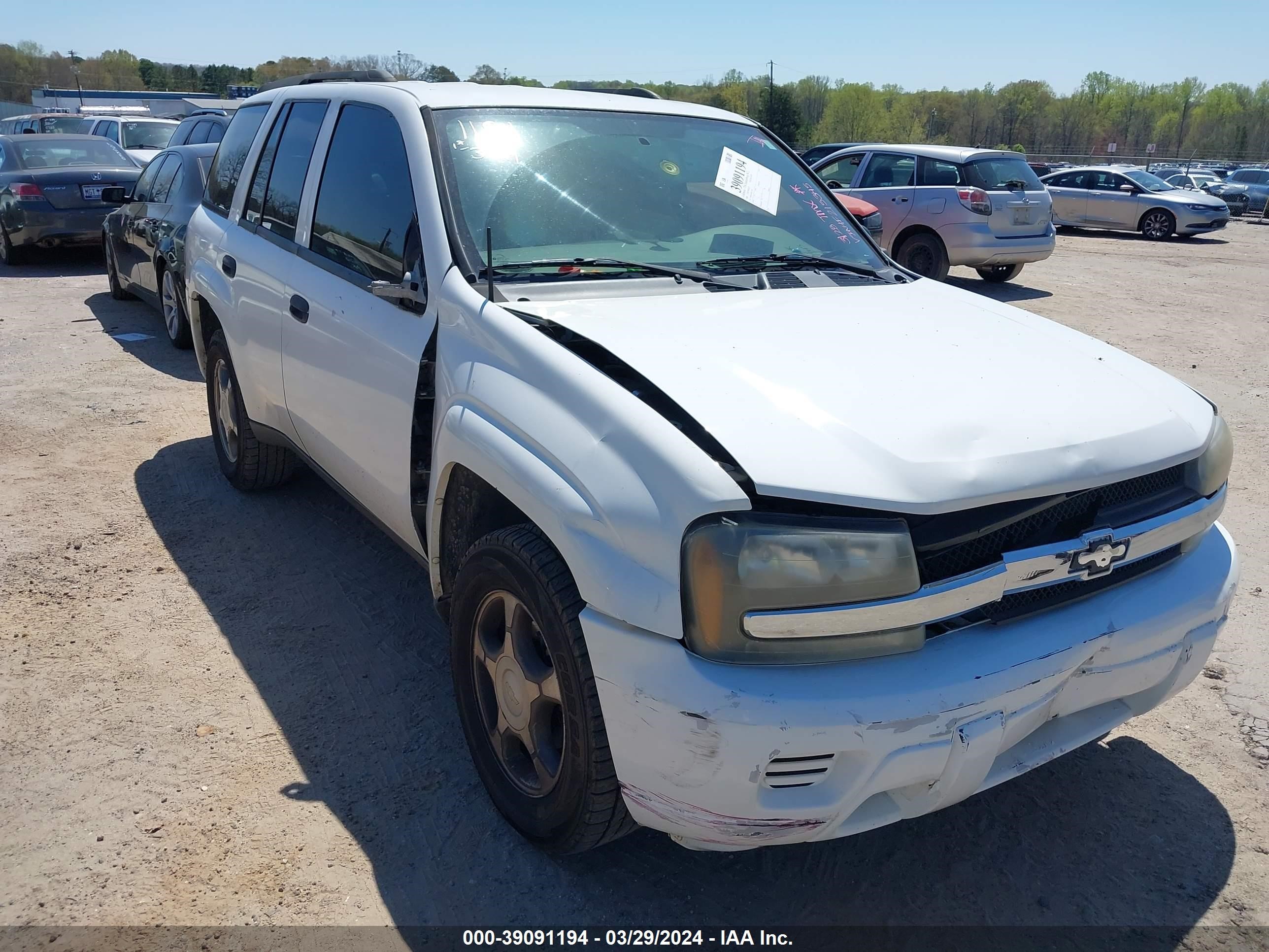 CHEVROLET TRAILBLAZER 2008 1gnds13s382215345