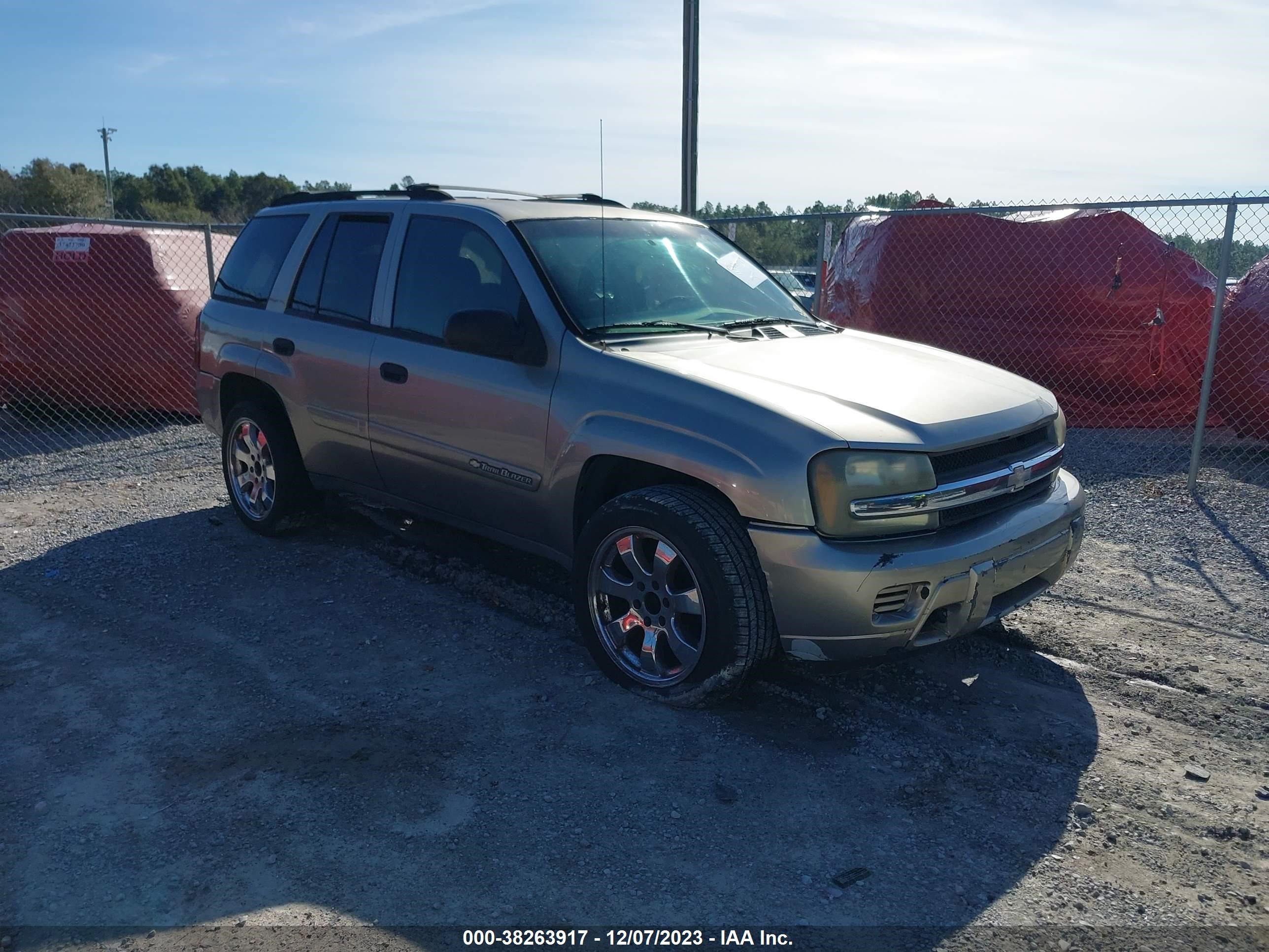 CHEVROLET TRAILBLAZER 2002 1gnds13s422386404