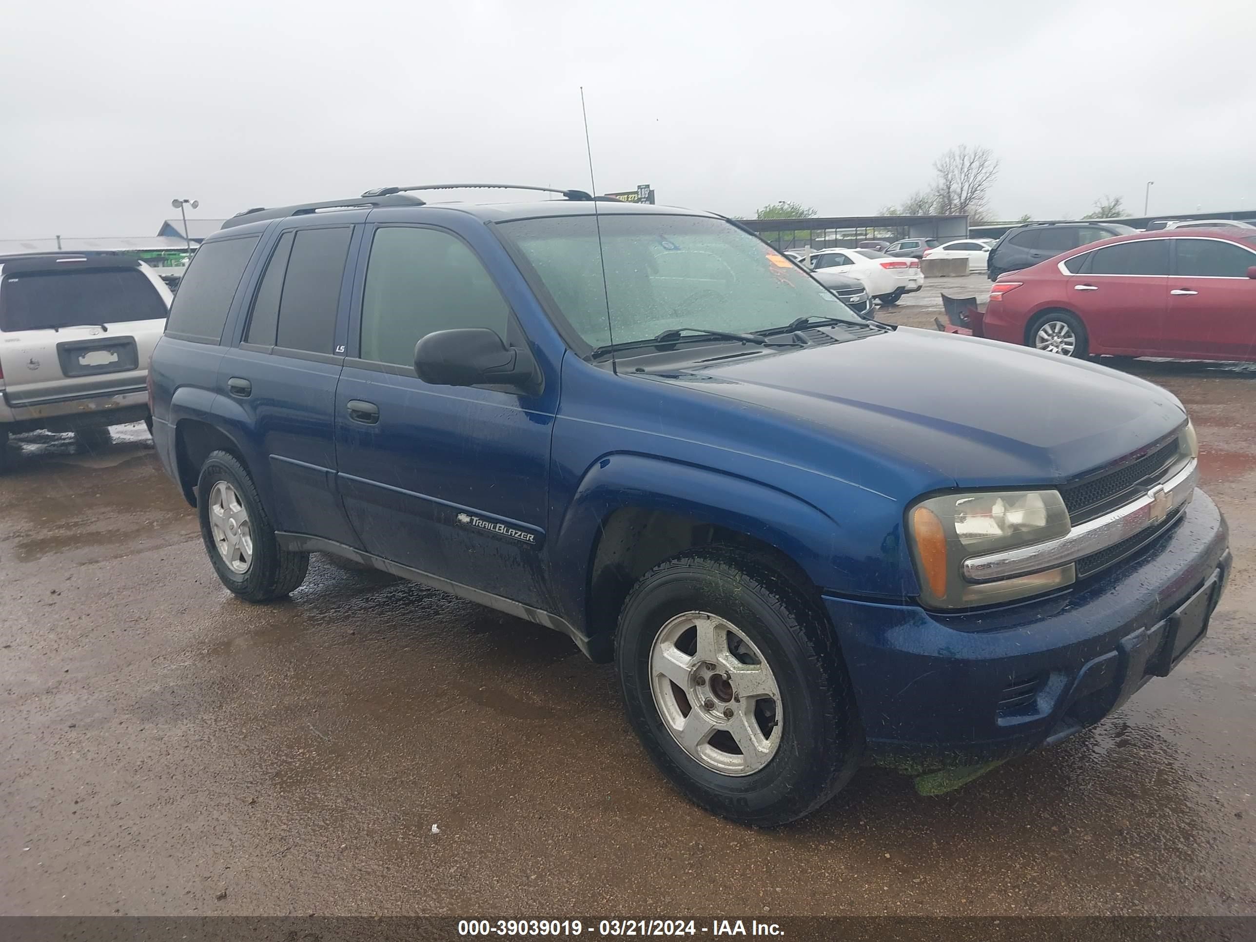 CHEVROLET TRAILBLAZER 2002 1gnds13s422484333