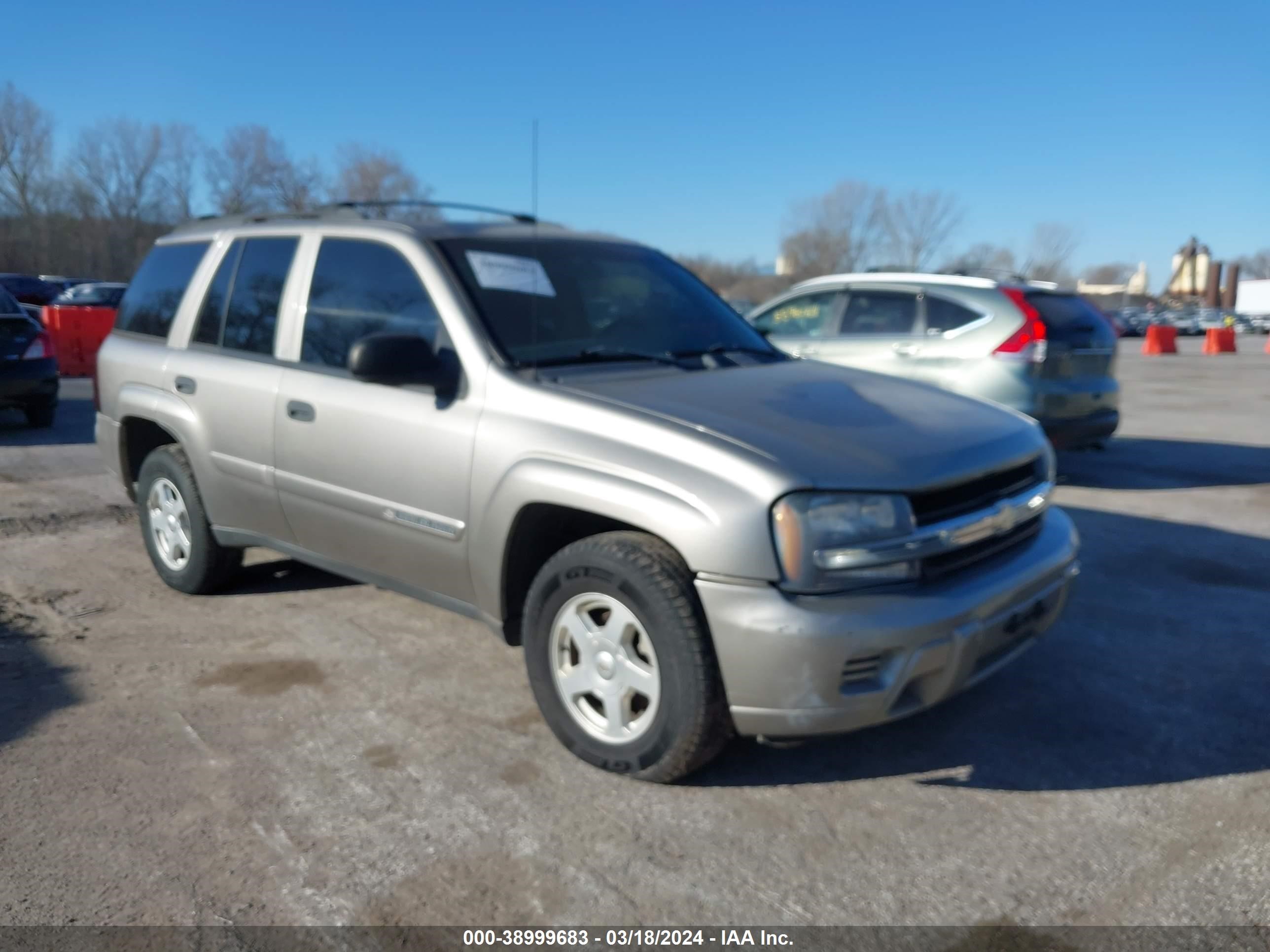 CHEVROLET TRAILBLAZER 2002 1gnds13s422519047