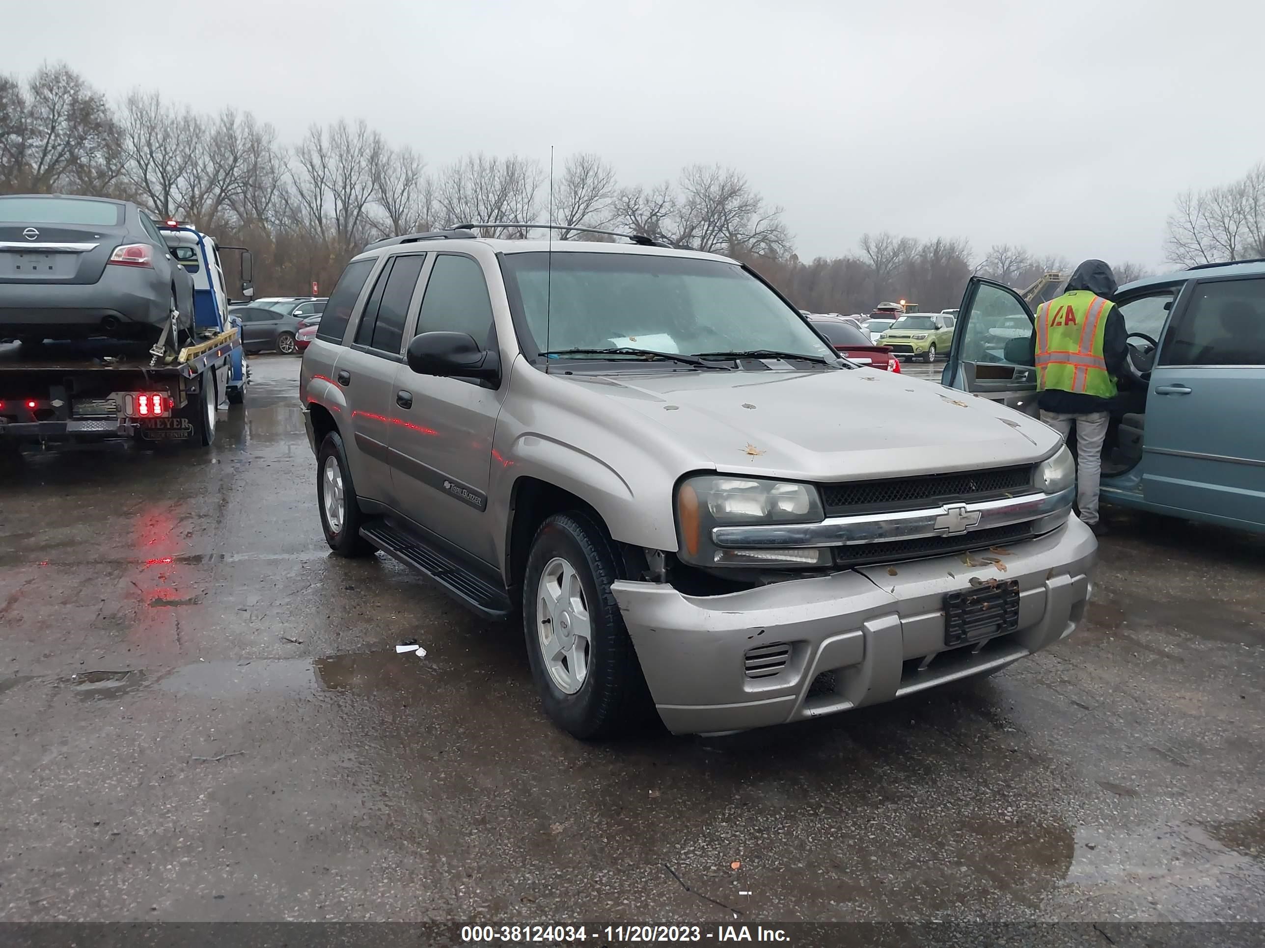 CHEVROLET TRAILBLAZER 2003 1gnds13s432158131