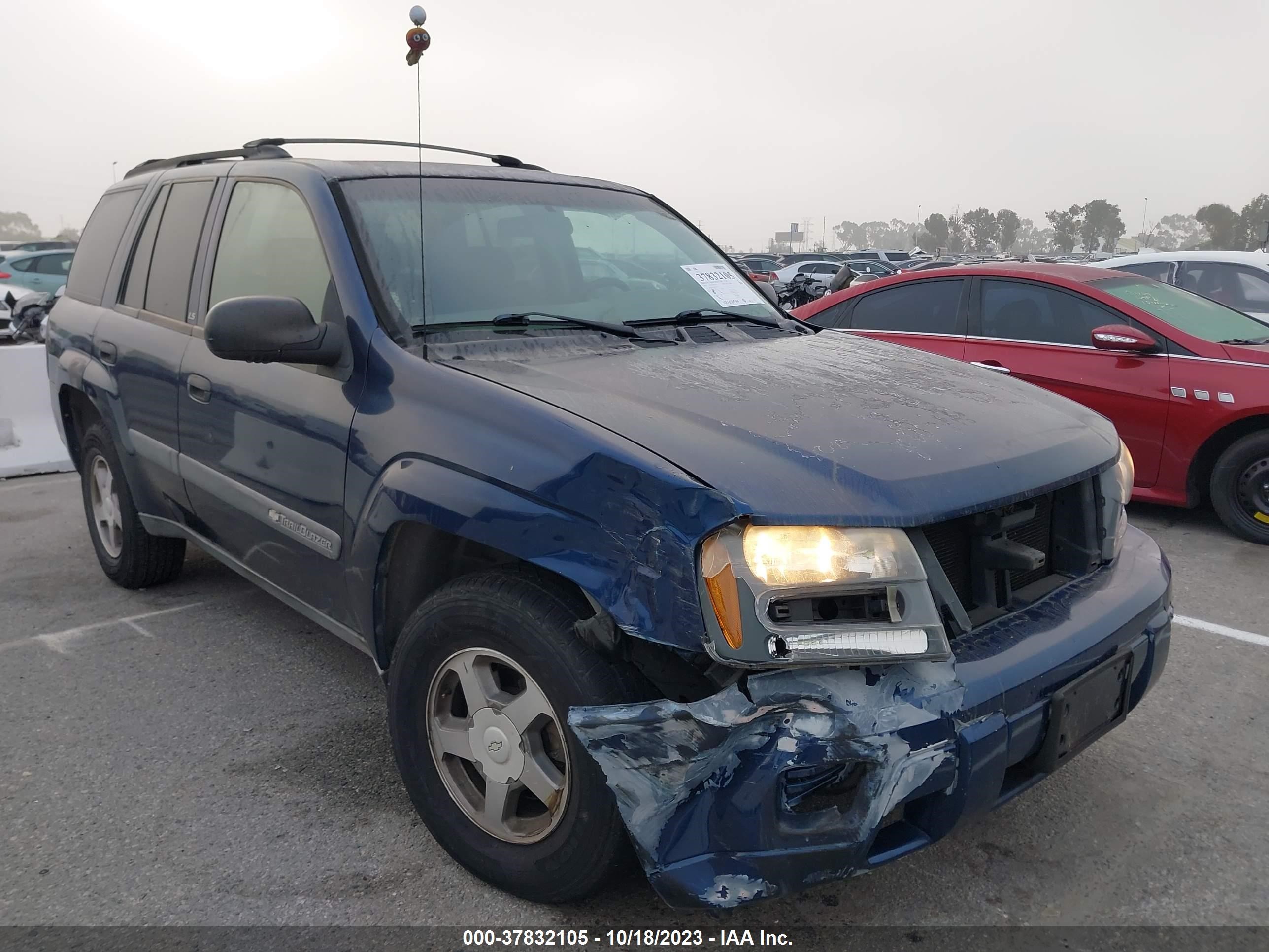 CHEVROLET TRAILBLAZER 2004 1gnds13s442165369