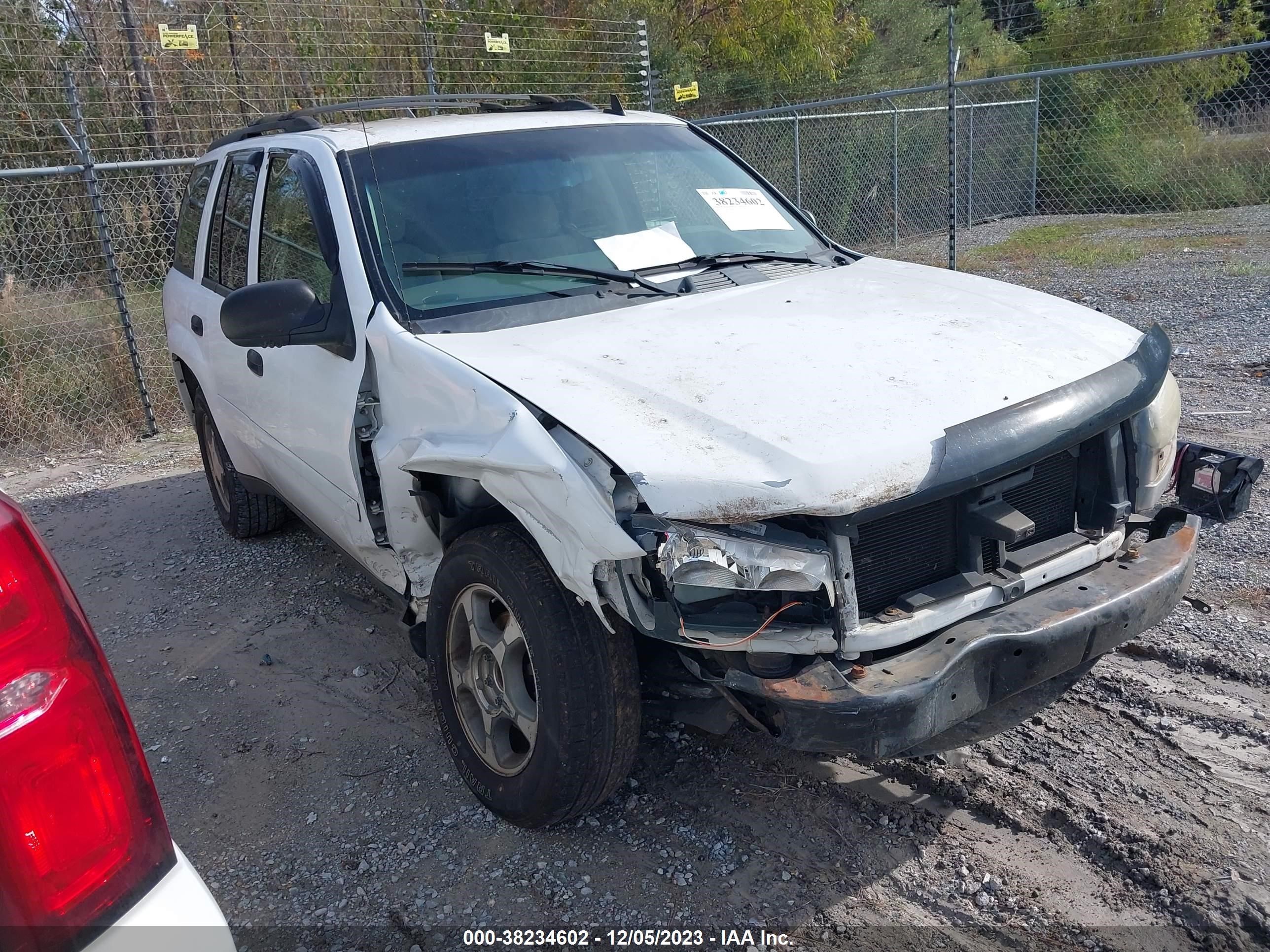 CHEVROLET TRAILBLAZER 2007 1gnds13s472147586