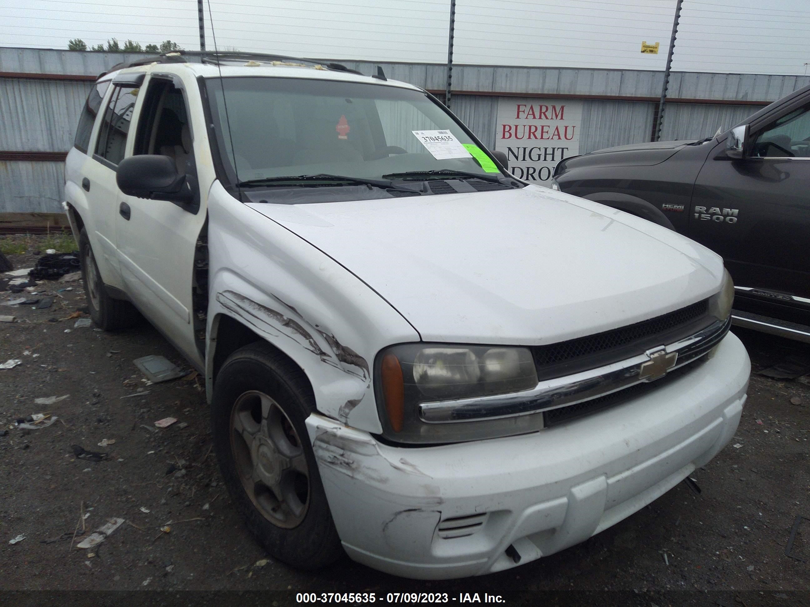 CHEVROLET TRAILBLAZER 2007 1gnds13s472171516