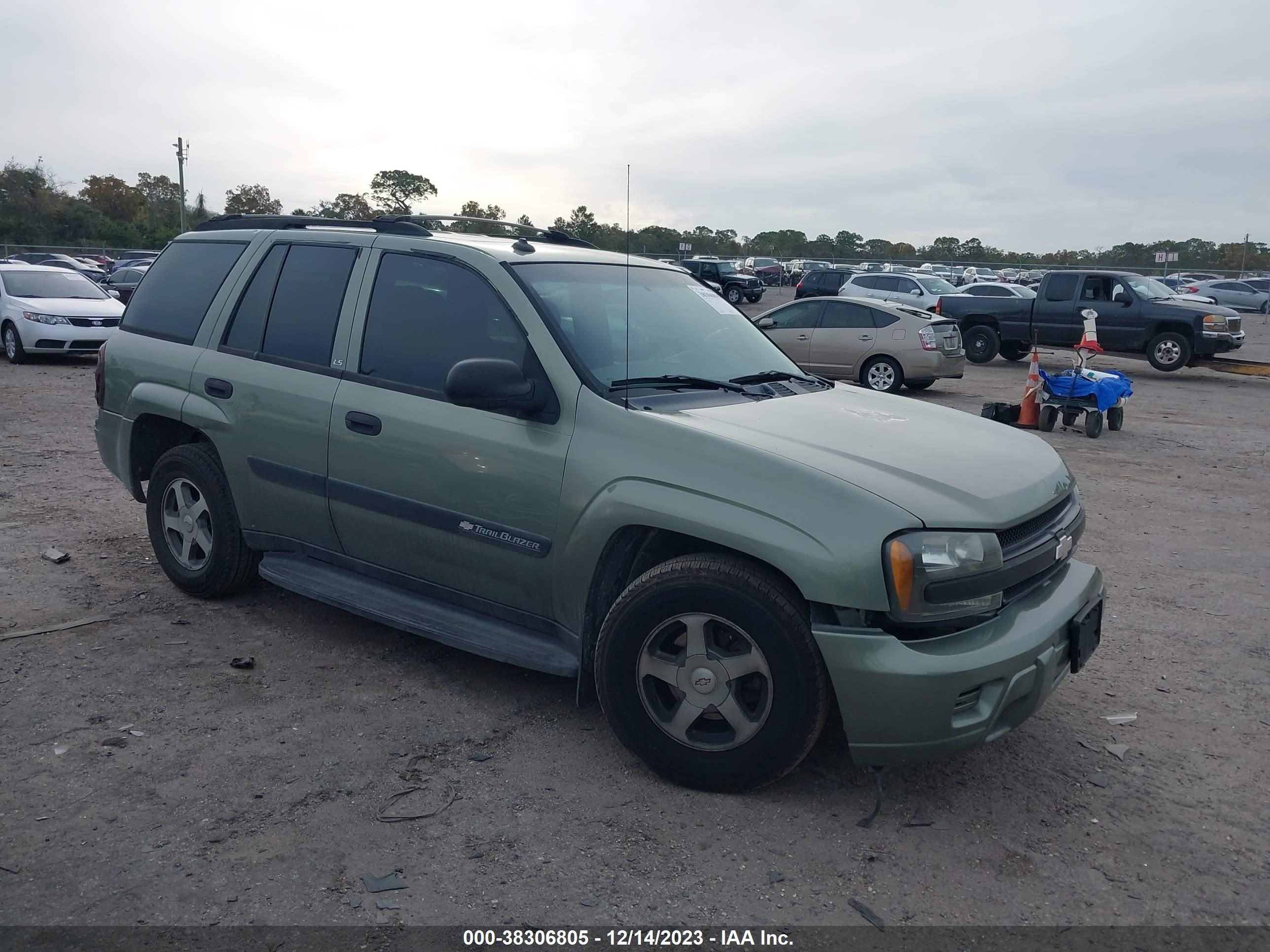 CHEVROLET TRAILBLAZER 2004 1gnds13s542175487