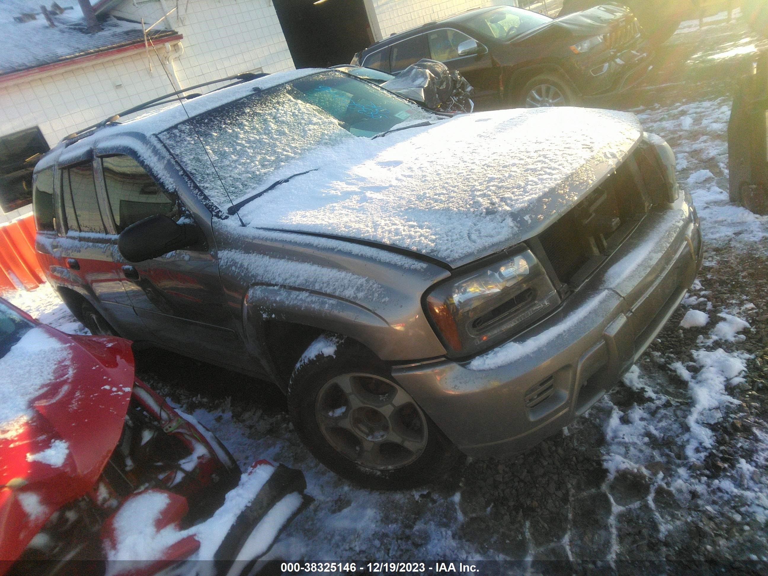 CHEVROLET TRAILBLAZER 2007 1gnds13s572109381