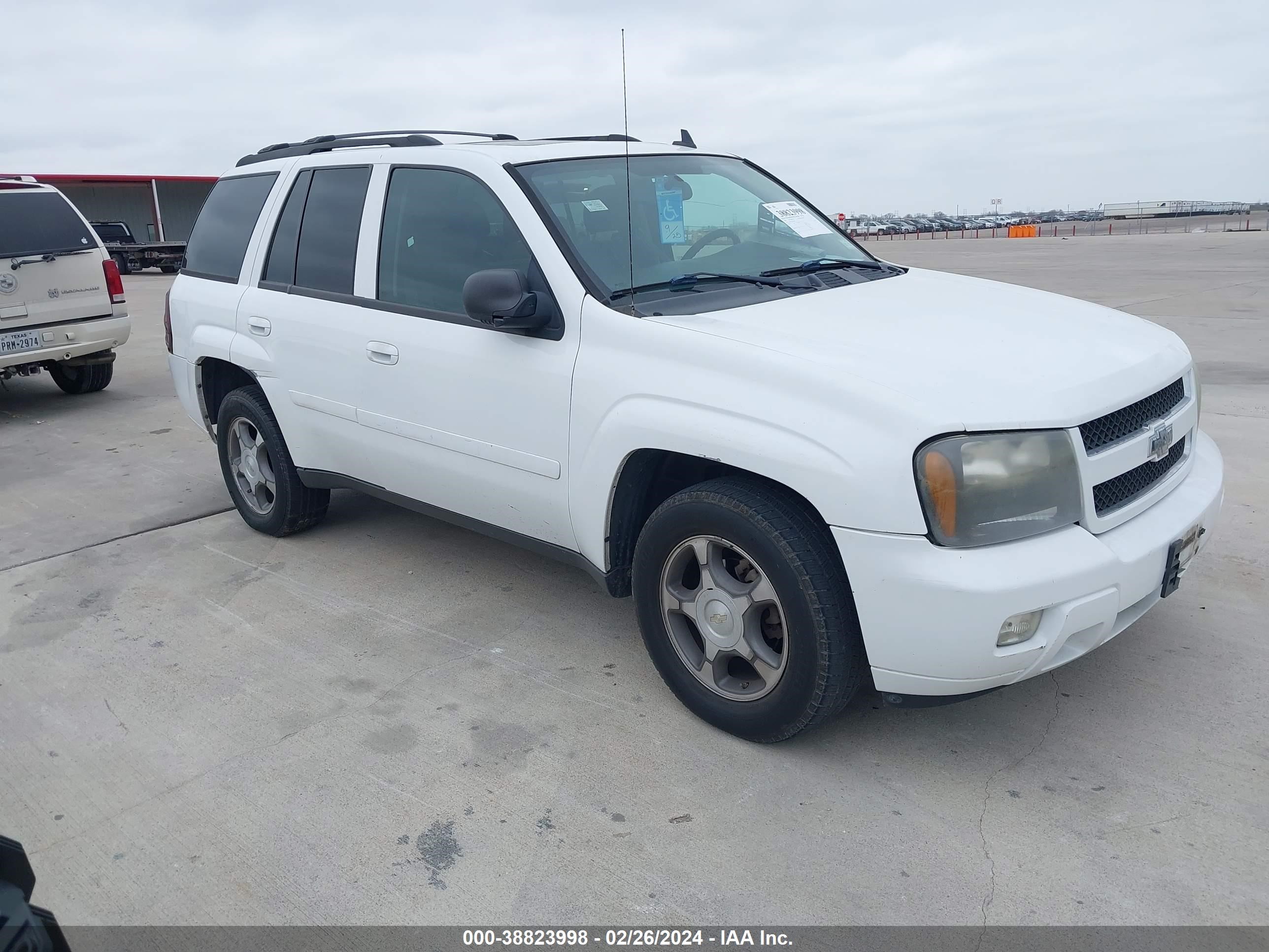 CHEVROLET TRAILBLAZER 2008 1gnds13s582186091